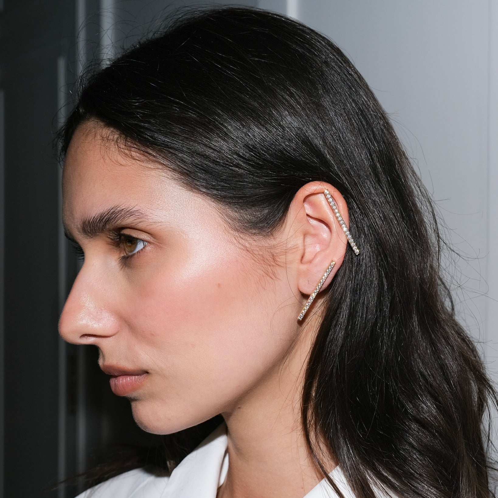 BARI DIAMOND EARSTUD