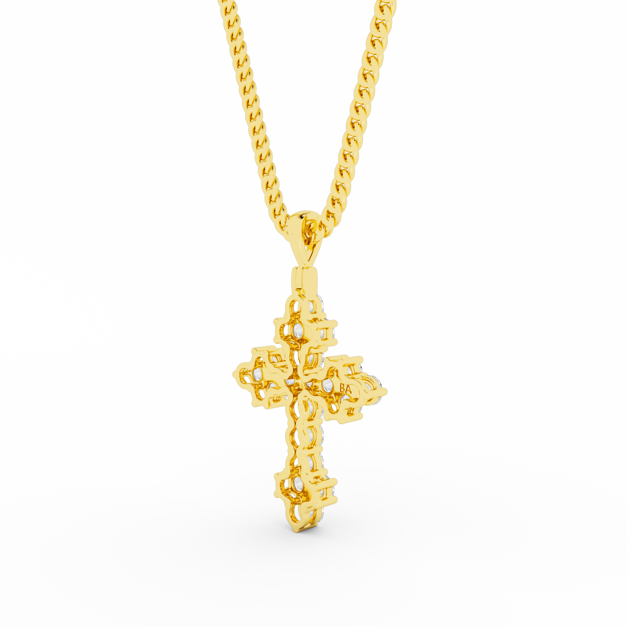 AVA CROSS NECKLACE