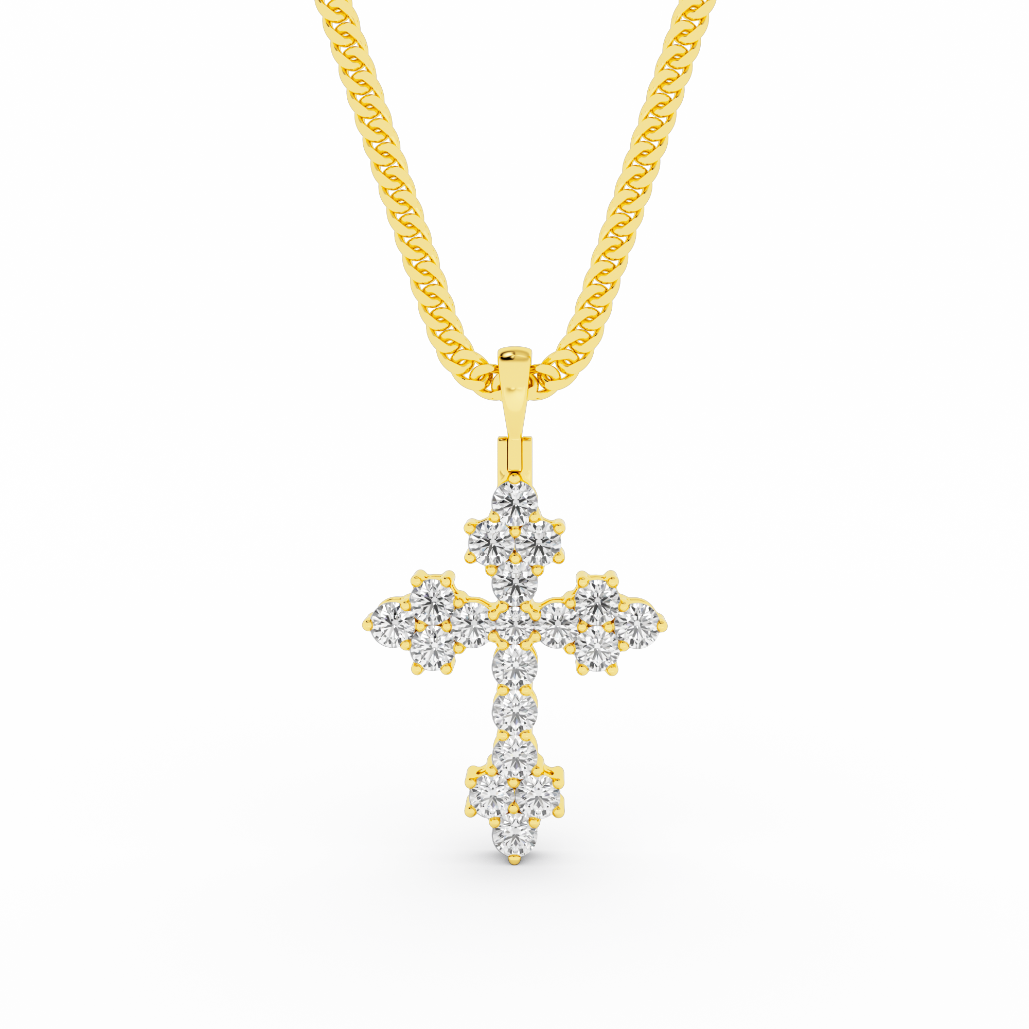 AVA CROSS NECKLACE