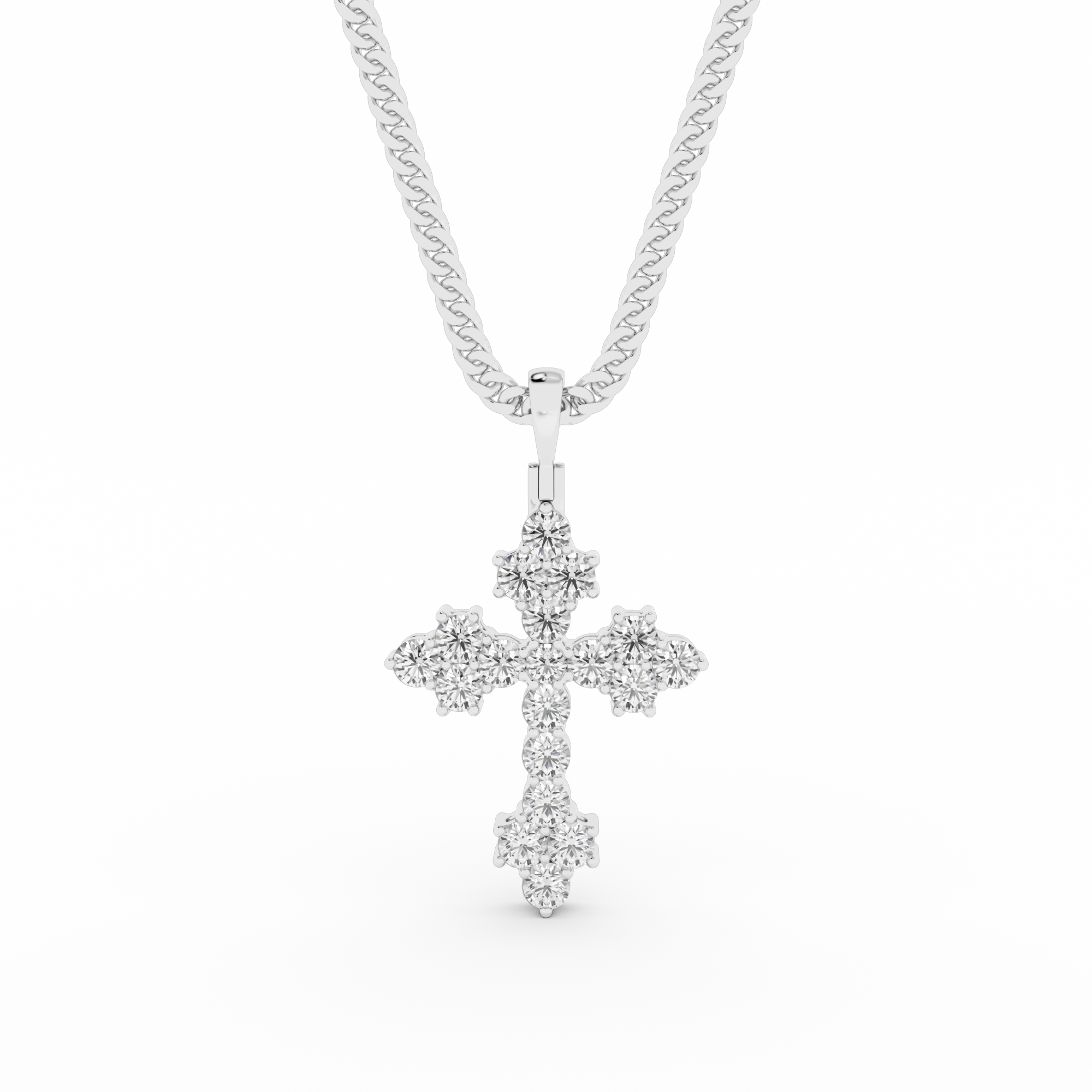 AVA CROSS NECKLACE