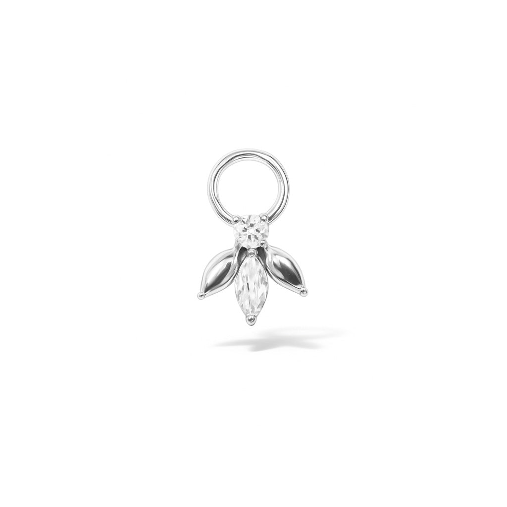Bee Charm Silver