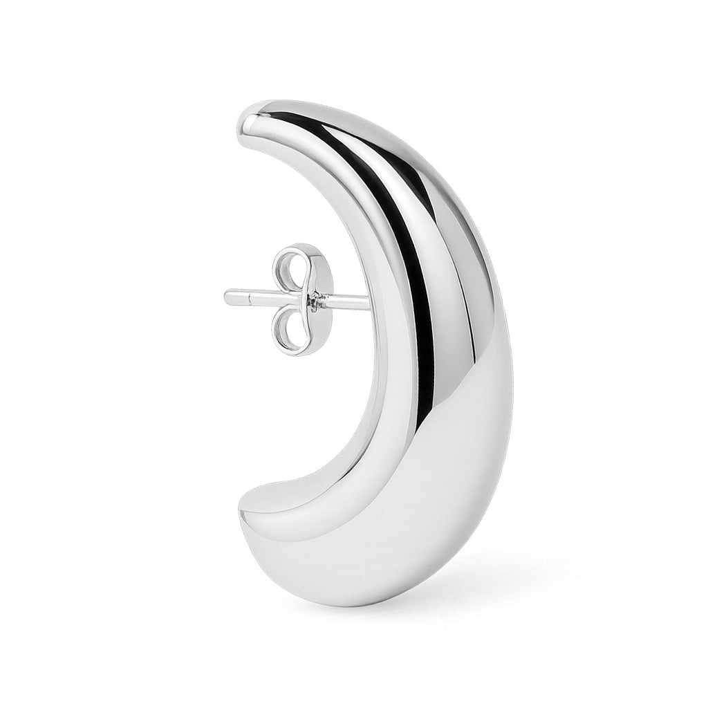 BULB_EARSTUD_SILVER