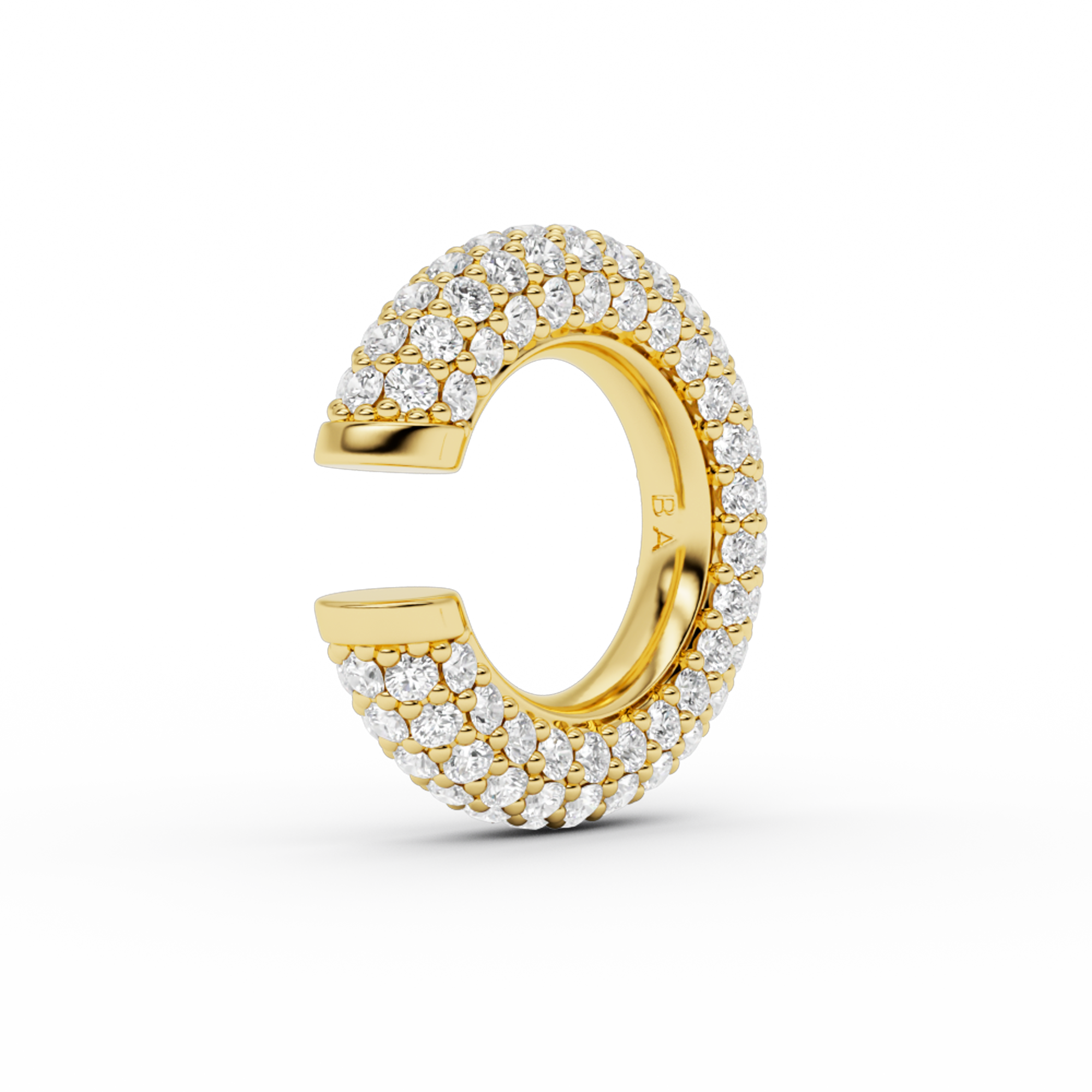 CHUNKY KOS DIAMOND EARCUFF