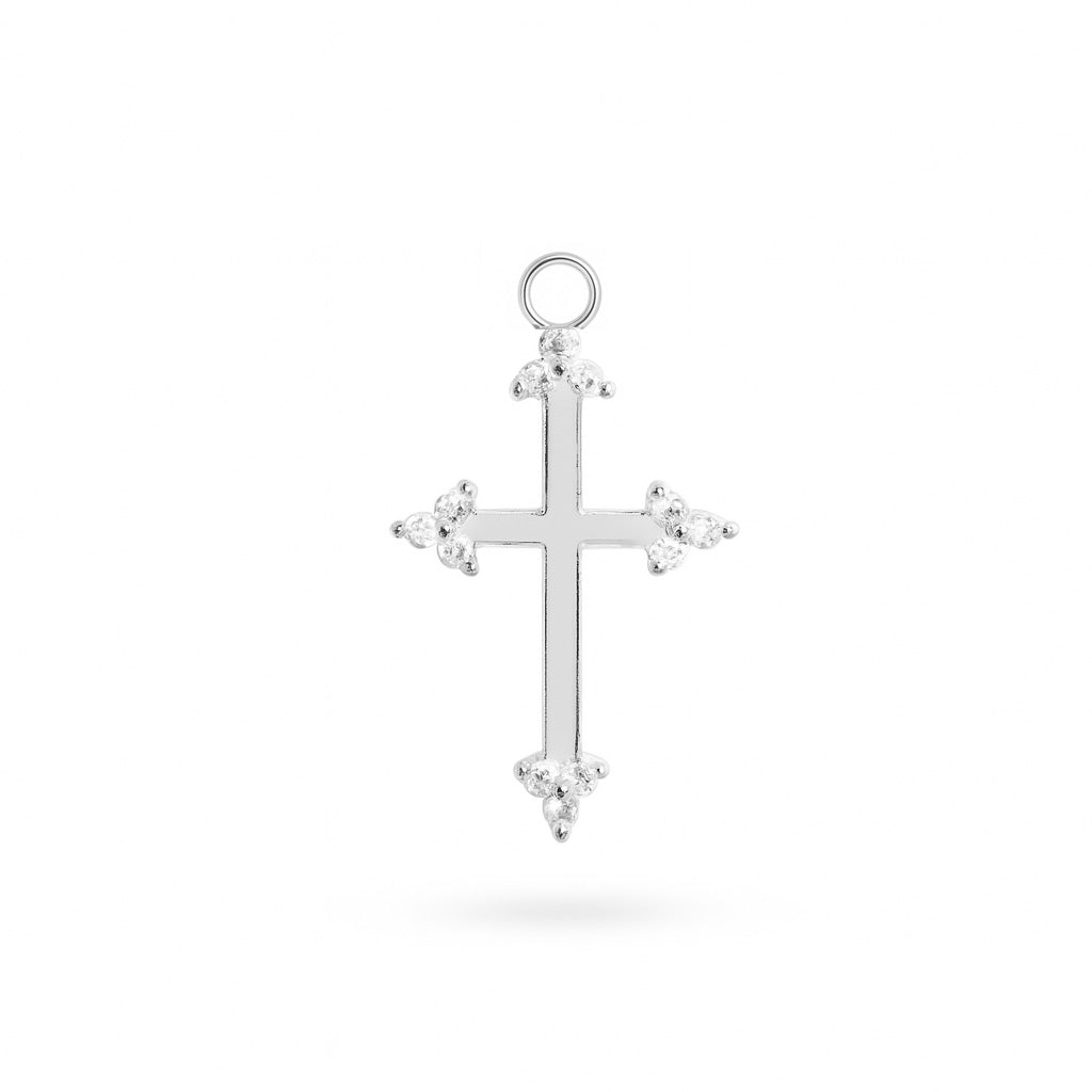Clover Cross Charm