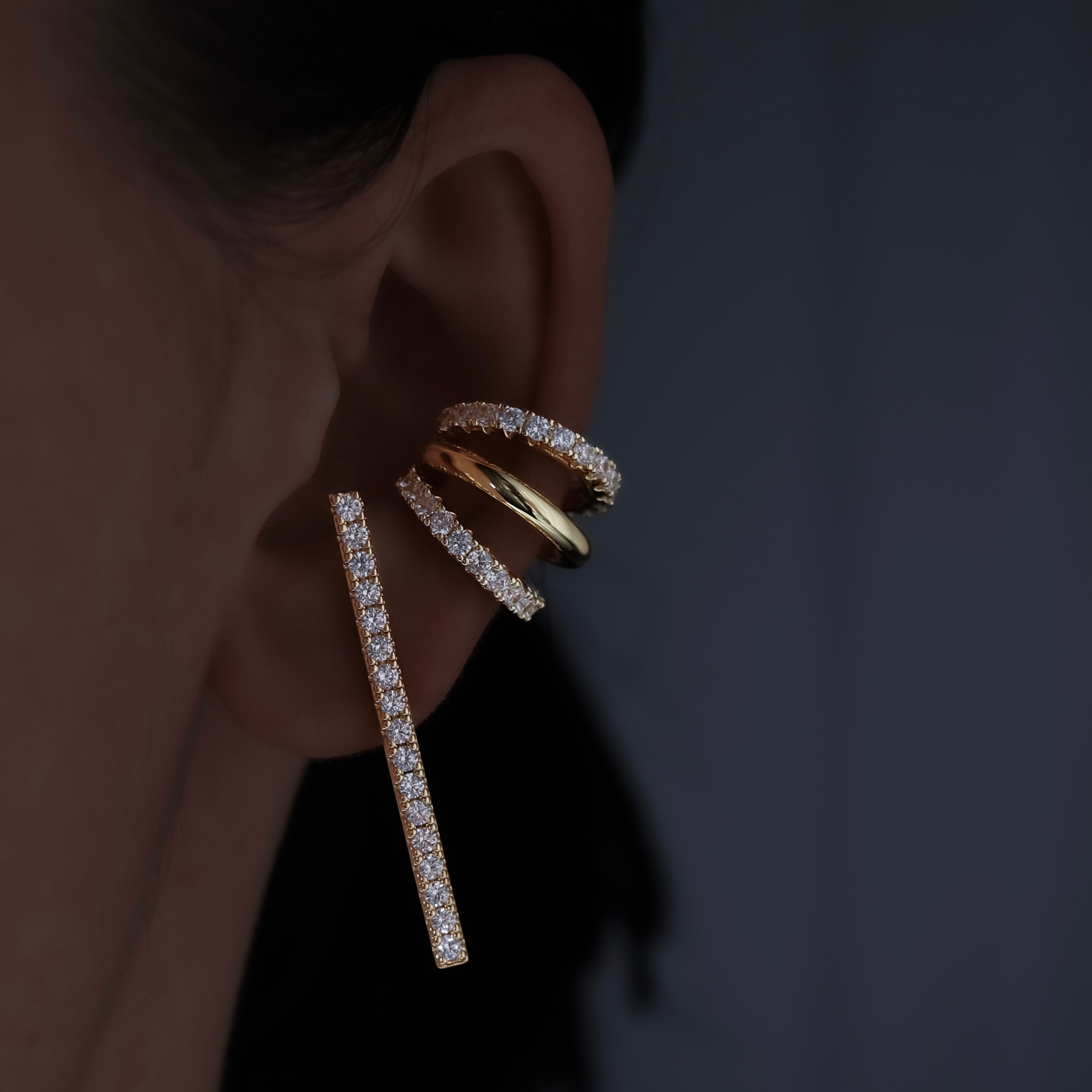 MARY DIAMOND EARCUFF