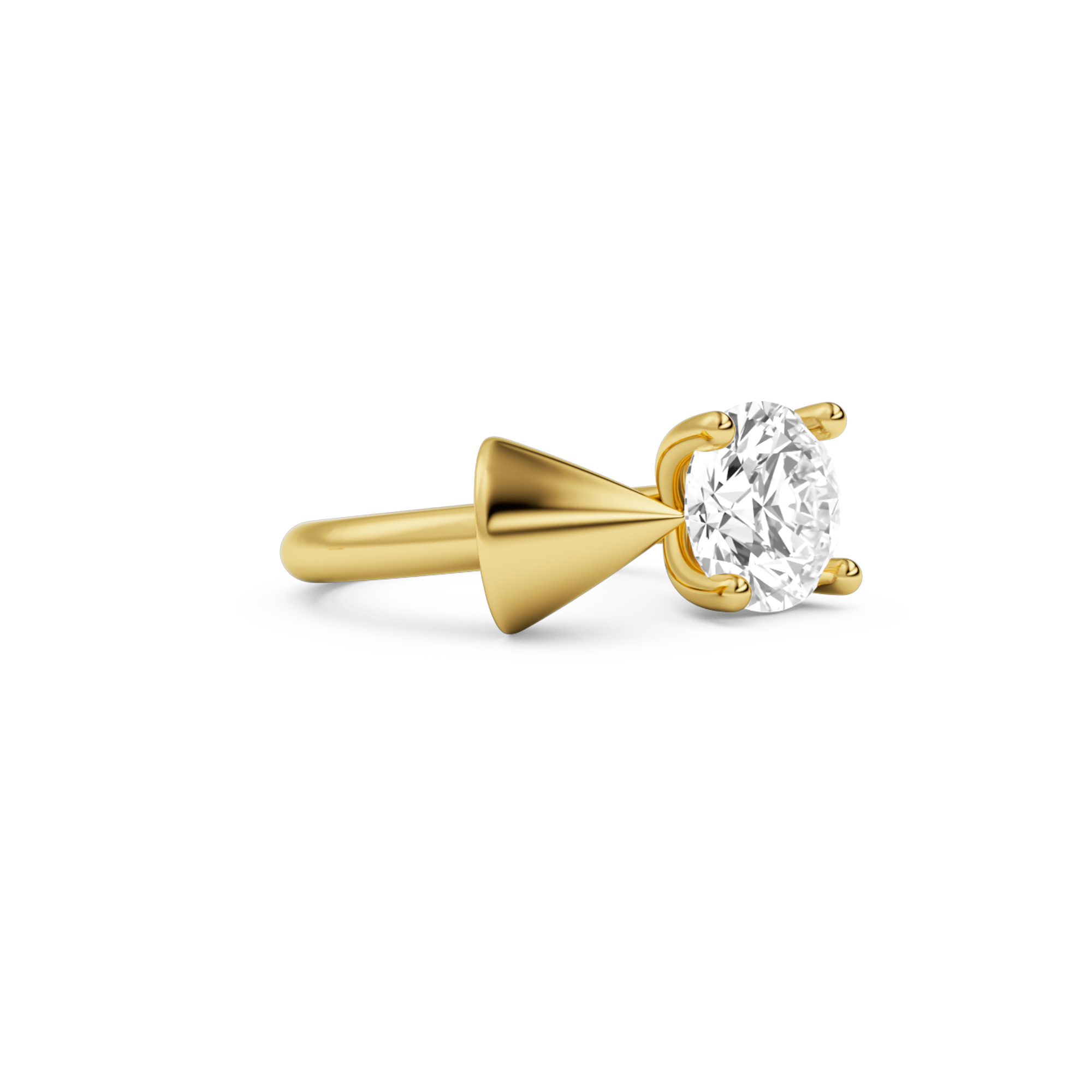 SPIKE DIAMOND RING