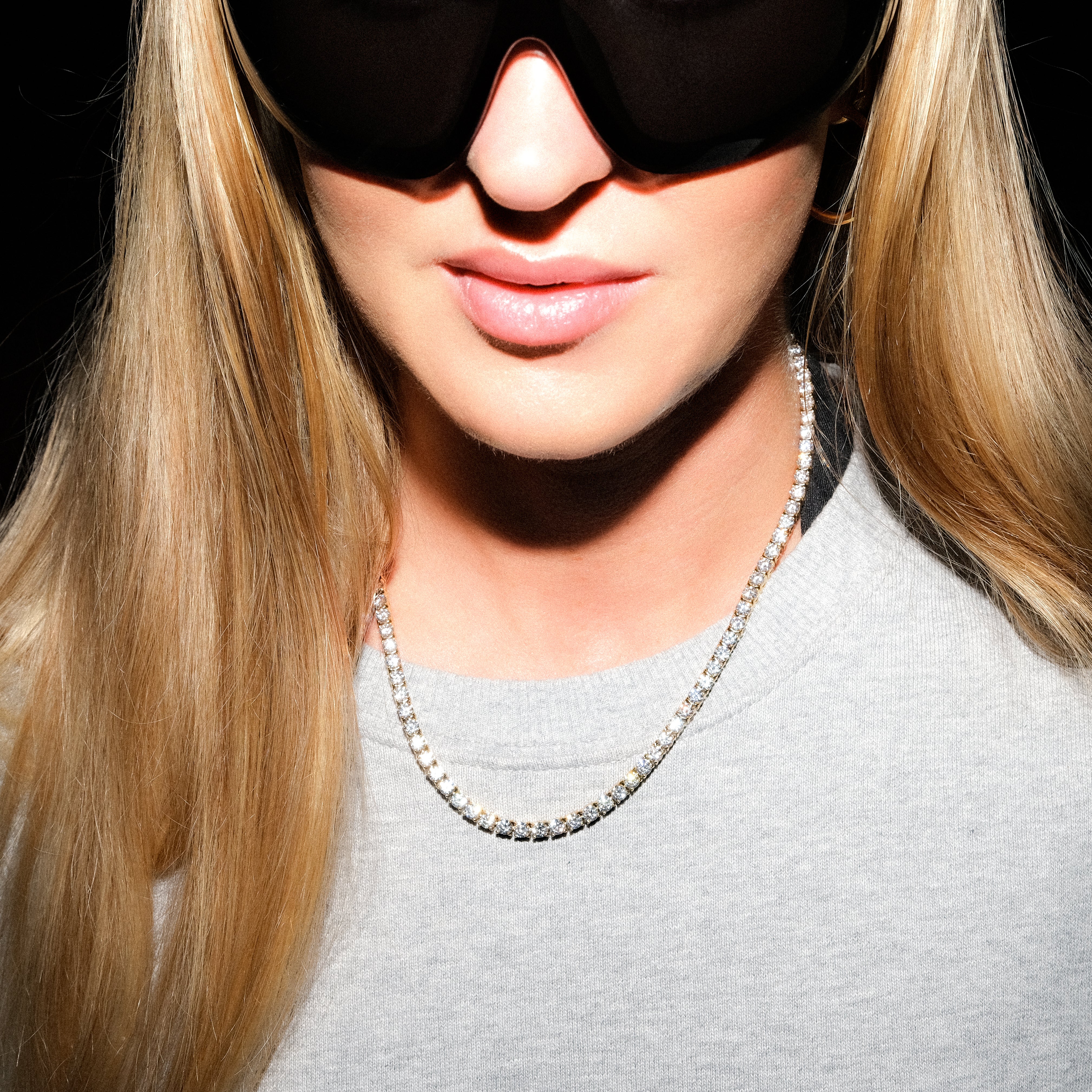 TENNIS DIAMOND NECKLACE