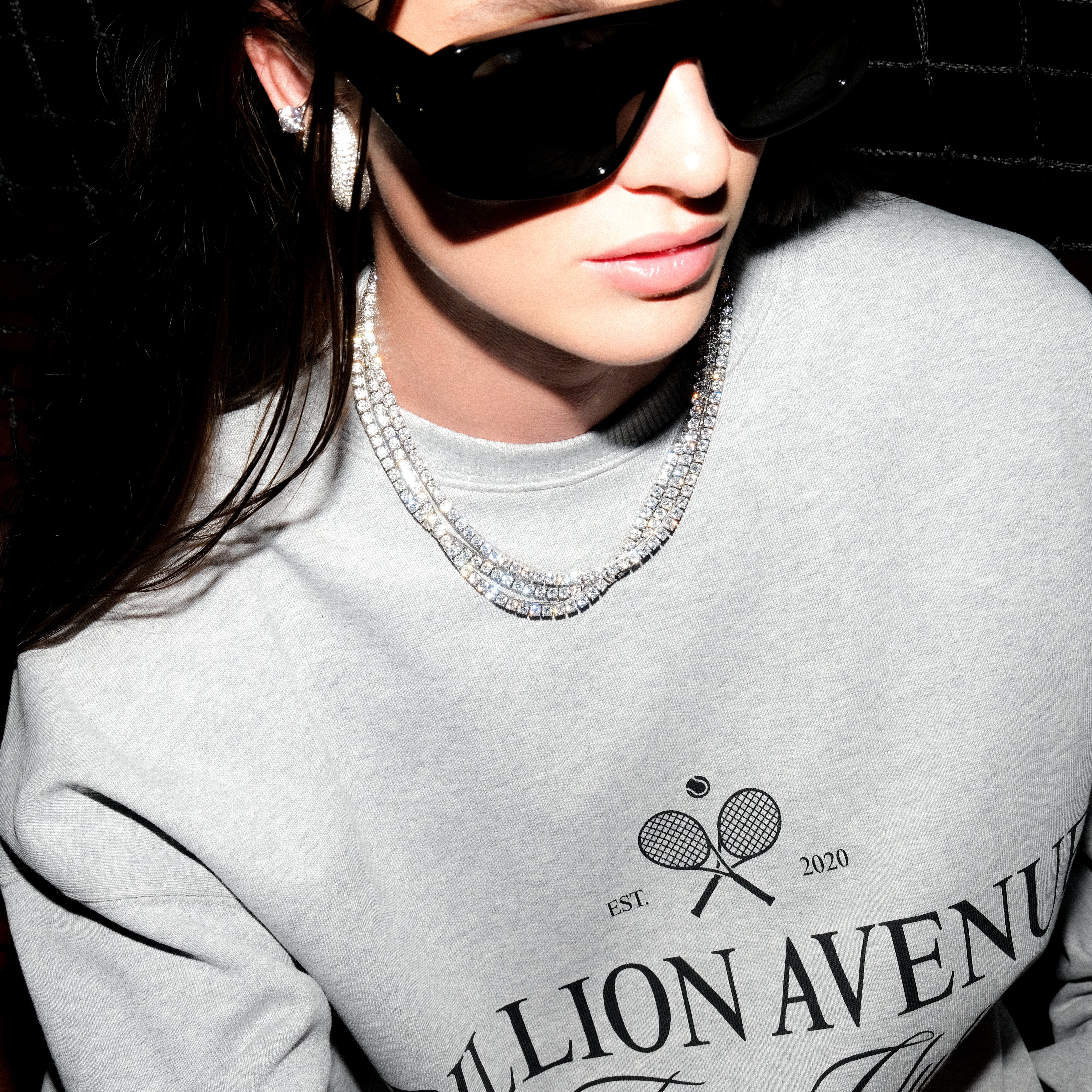 TENNIS DIAMOND NECKLACE