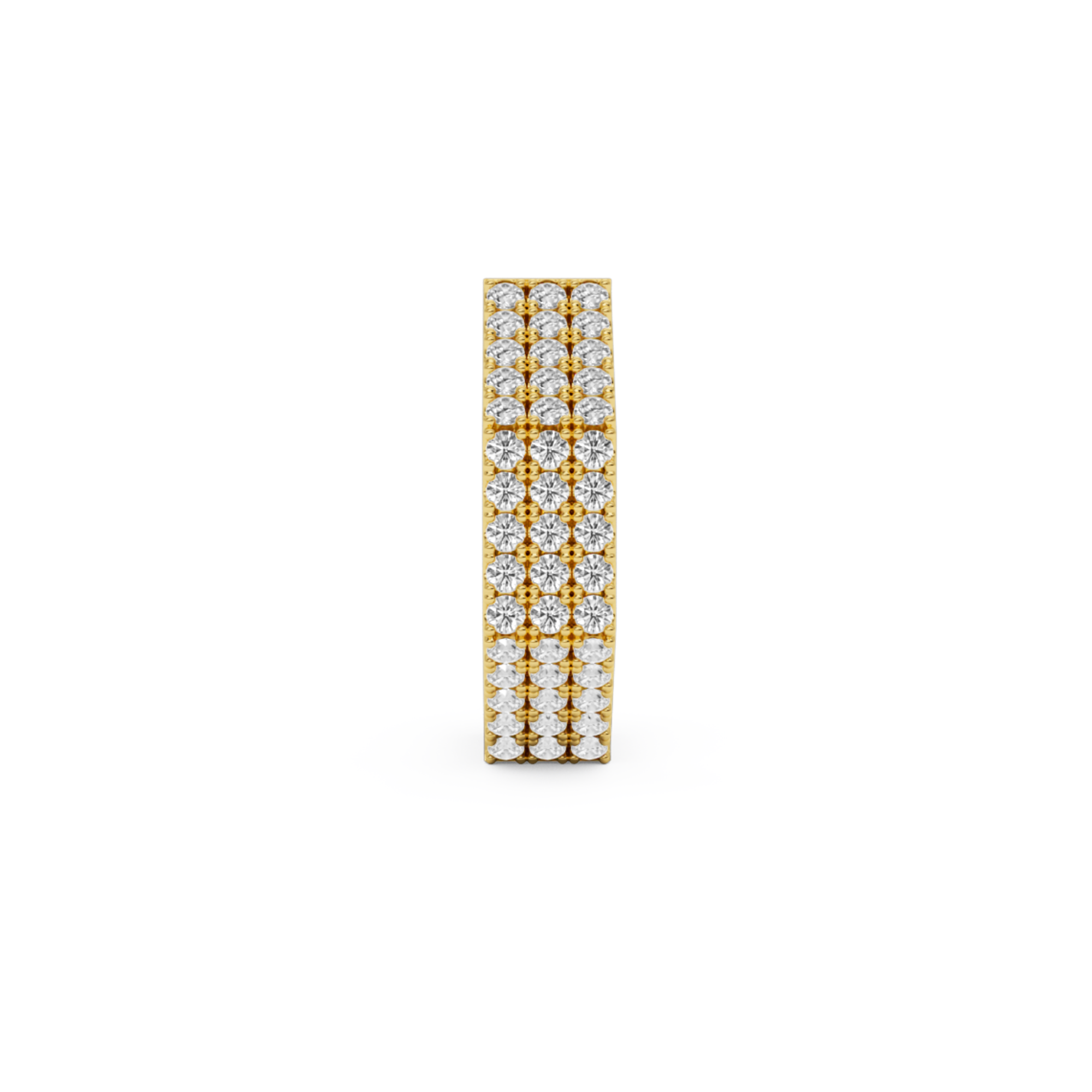 EDGE LARGE DIAMOND EARRING
