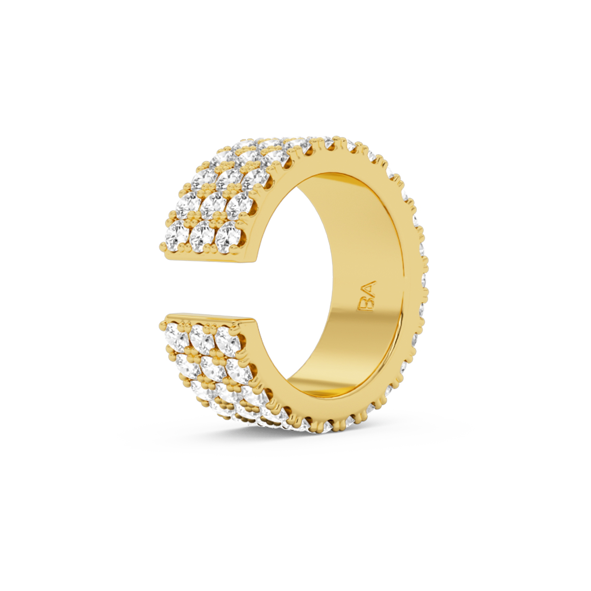 FLAT DIAMOND EARCUFF