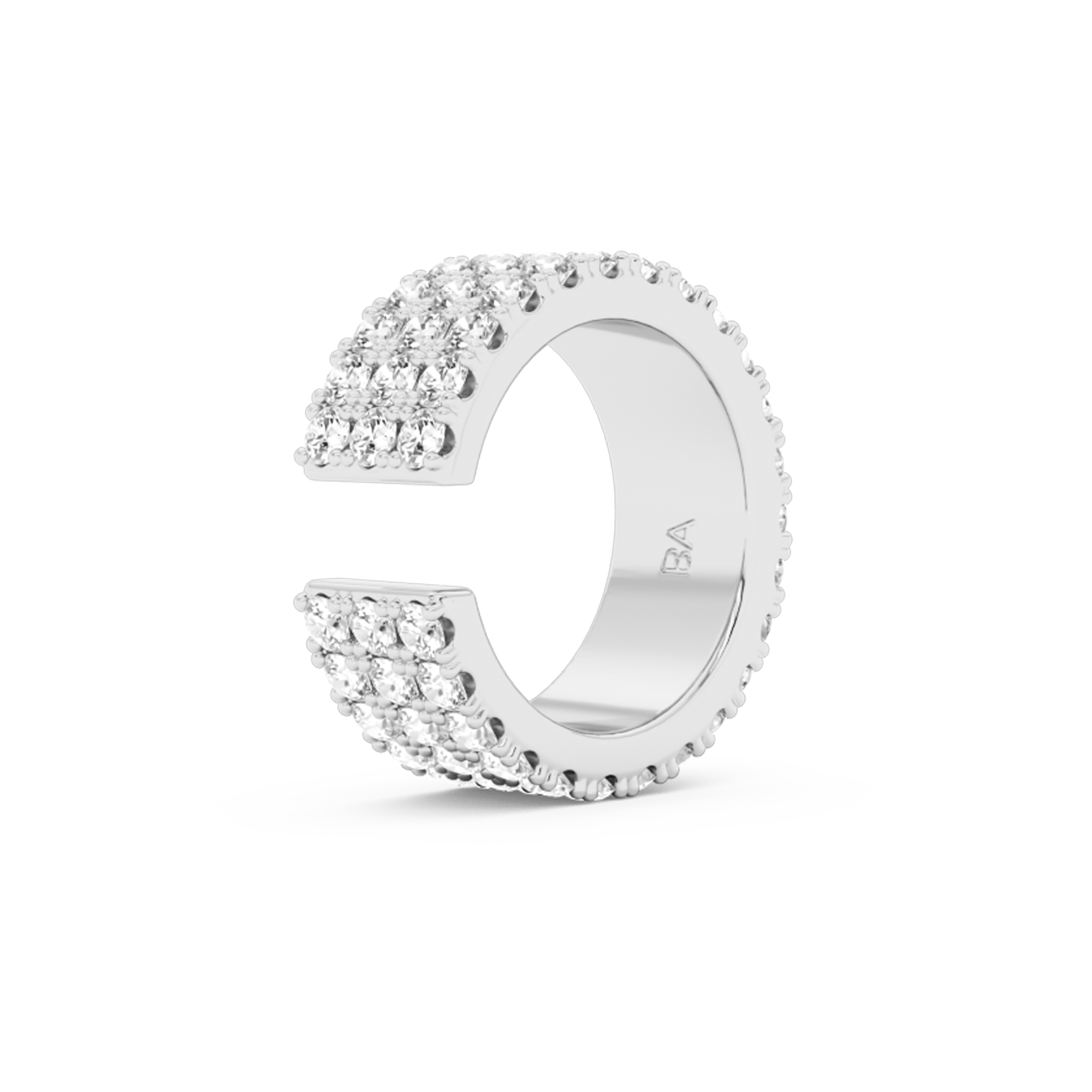 FLAT DIAMOND EARCUFF