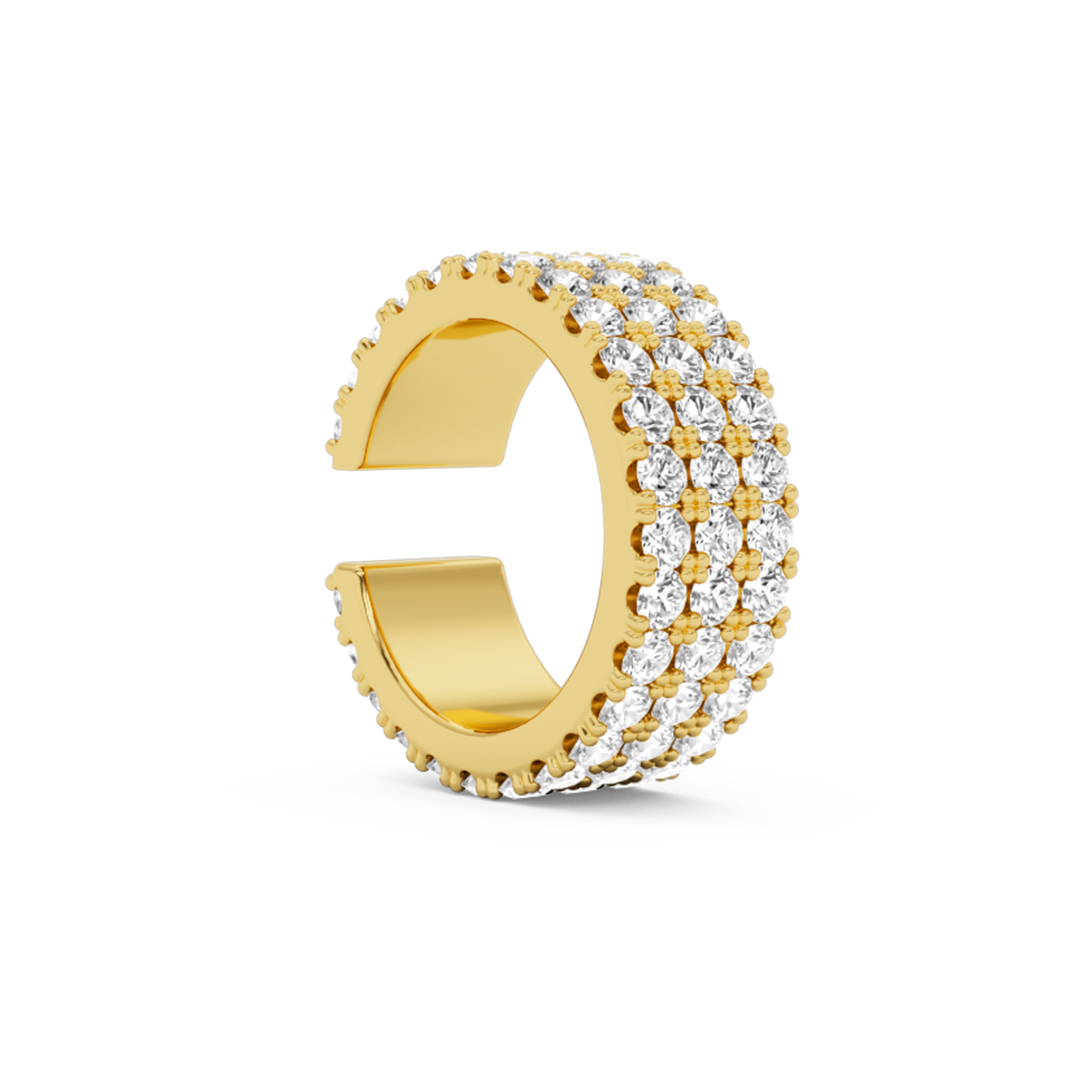 FLAT DIAMOND EARCUFF