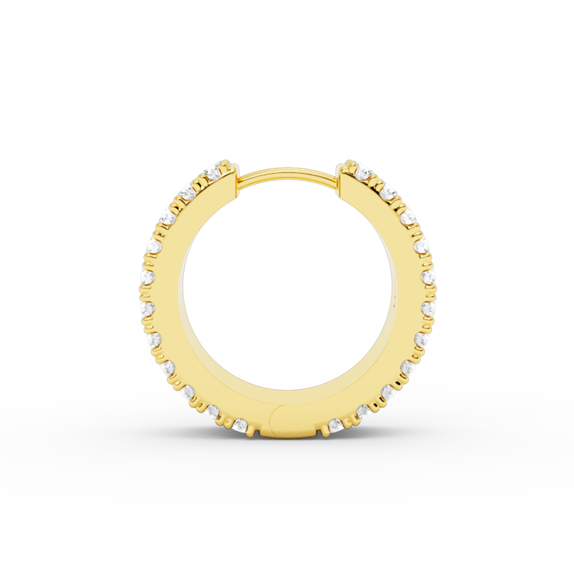 FLAT DIAMOND EARRING