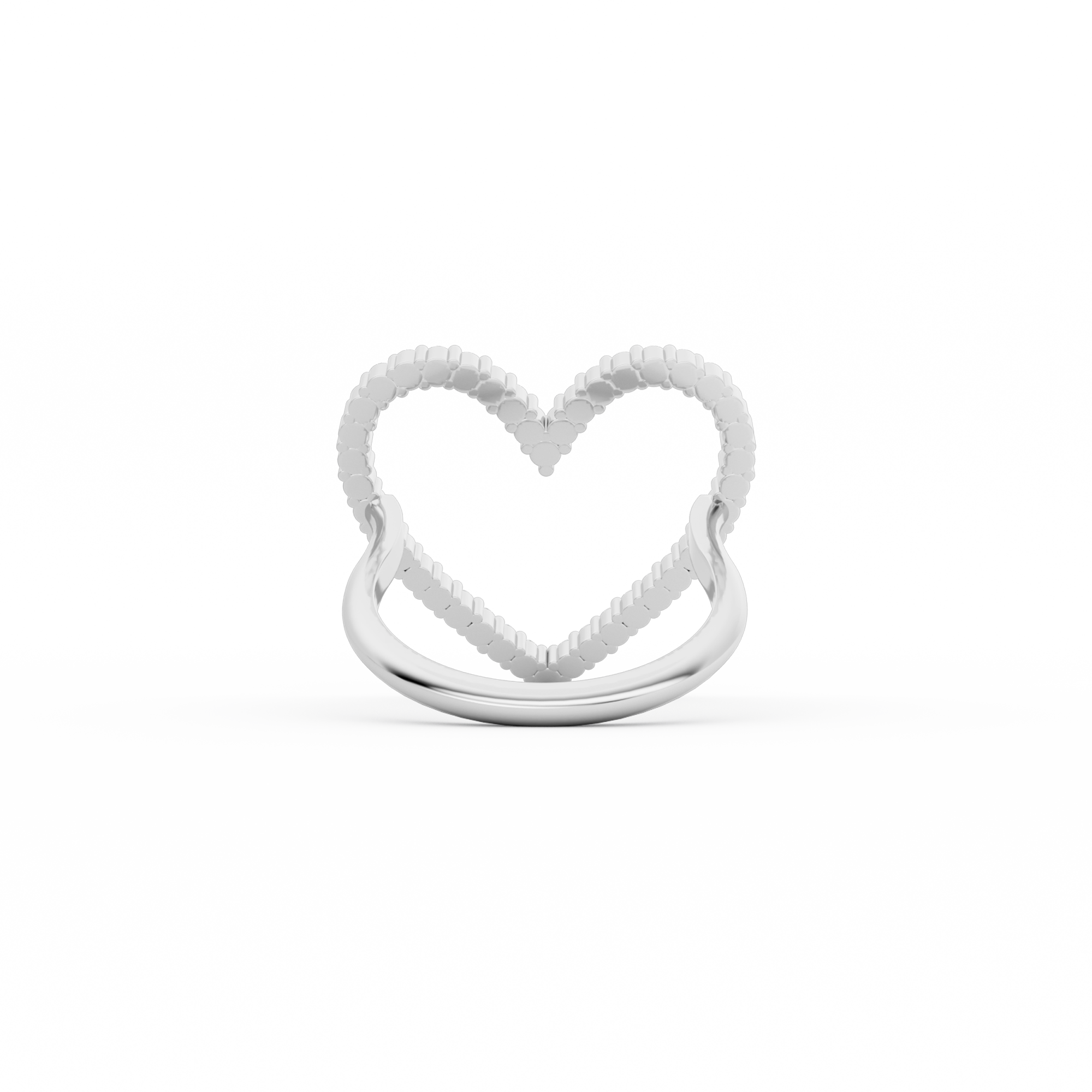 HEART DIAMOND RING