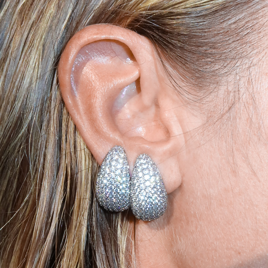 SMALL BULB DIAMOND EARSTUD