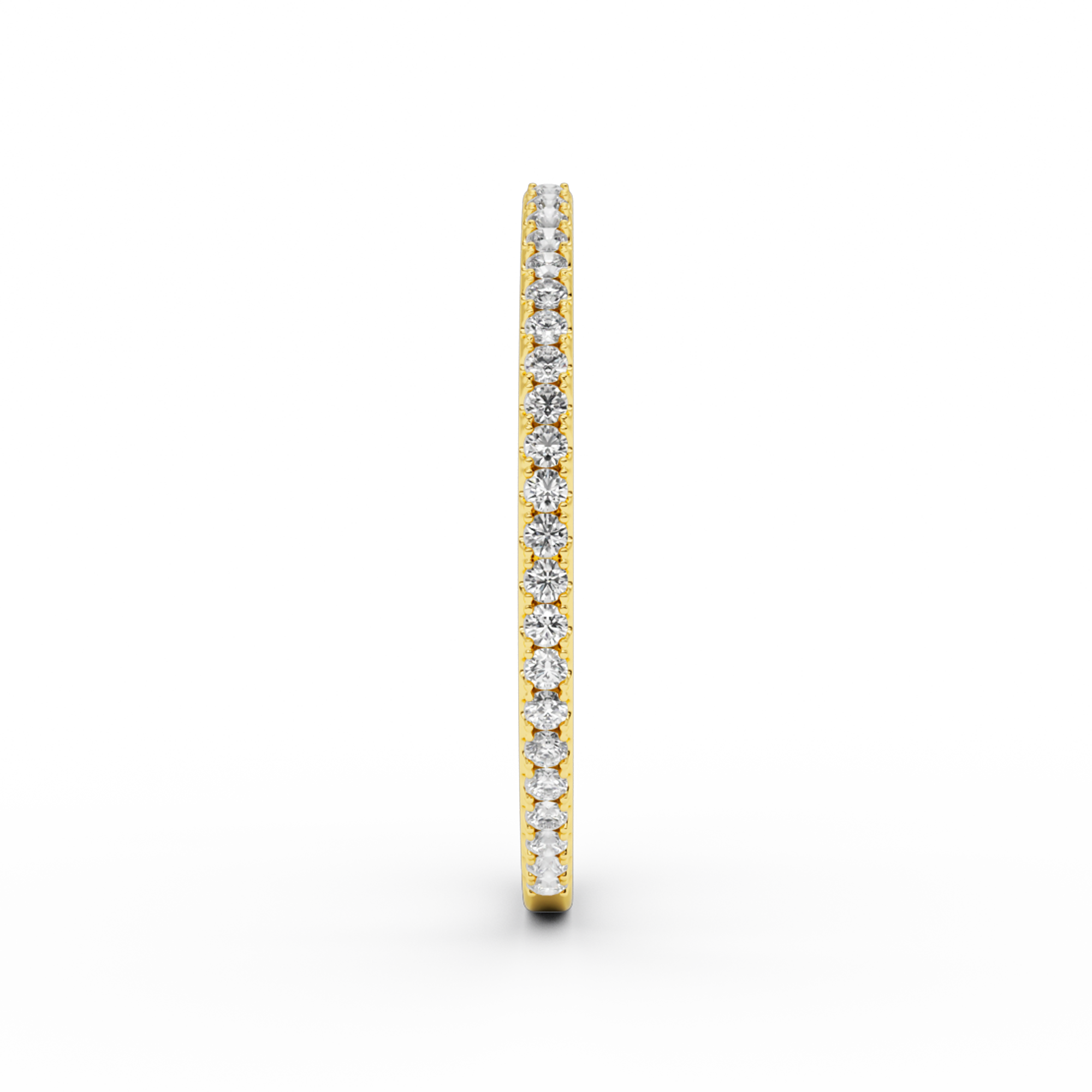 IVY L DIAMOND EARRING 30MM