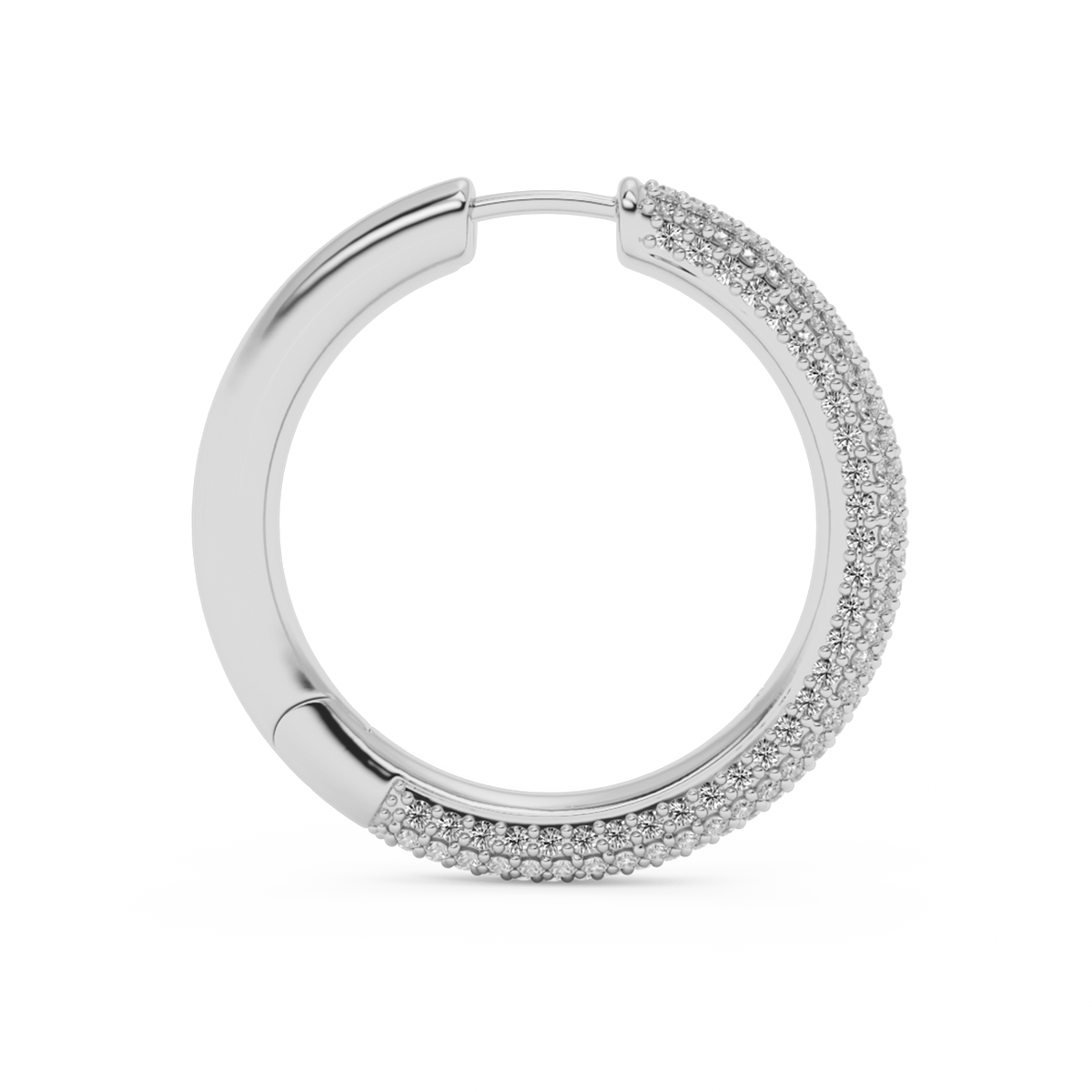 KOS DIAMOND EARRING L 30MM