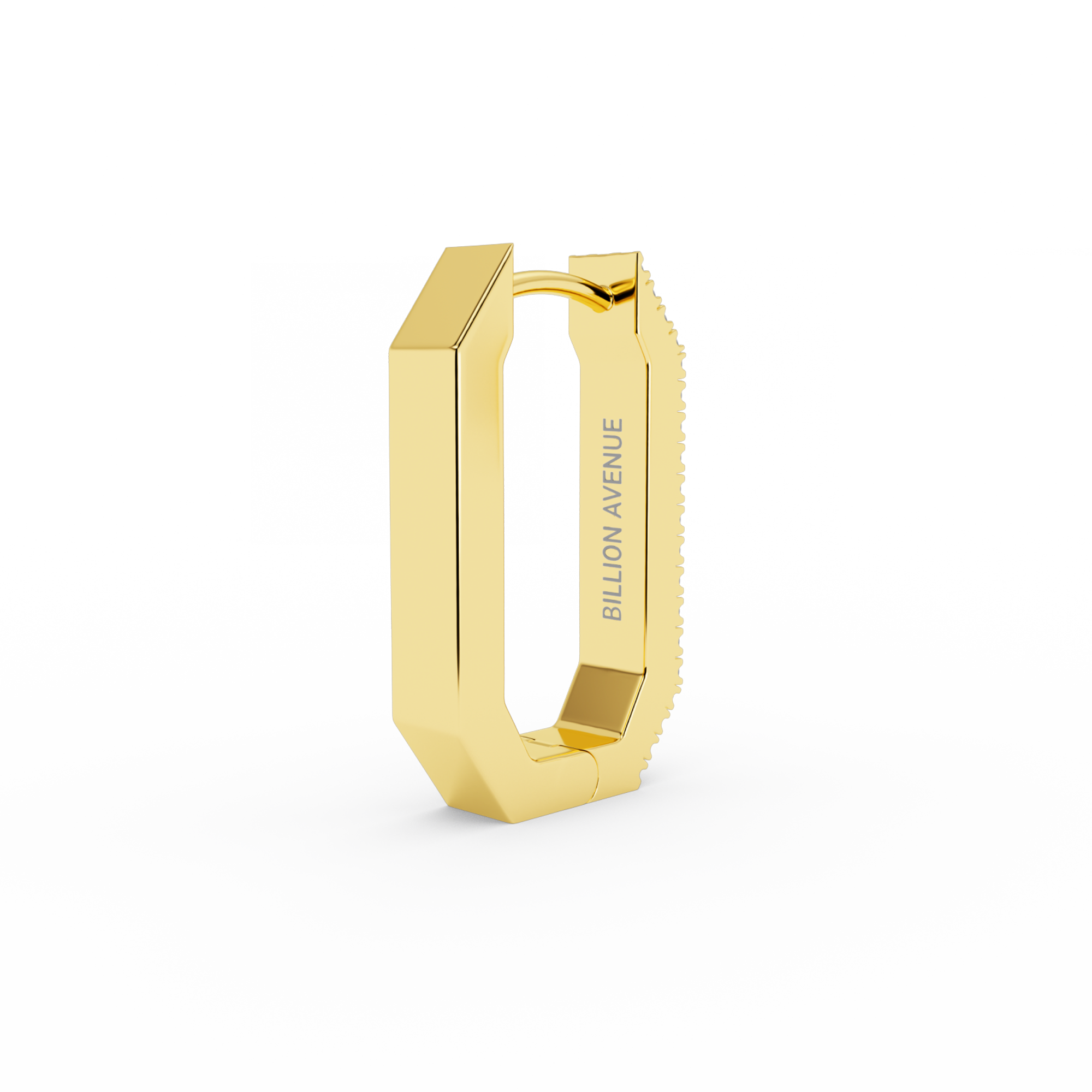 PENDIENTE CORTO OCTA MAX CON DIAMANTES