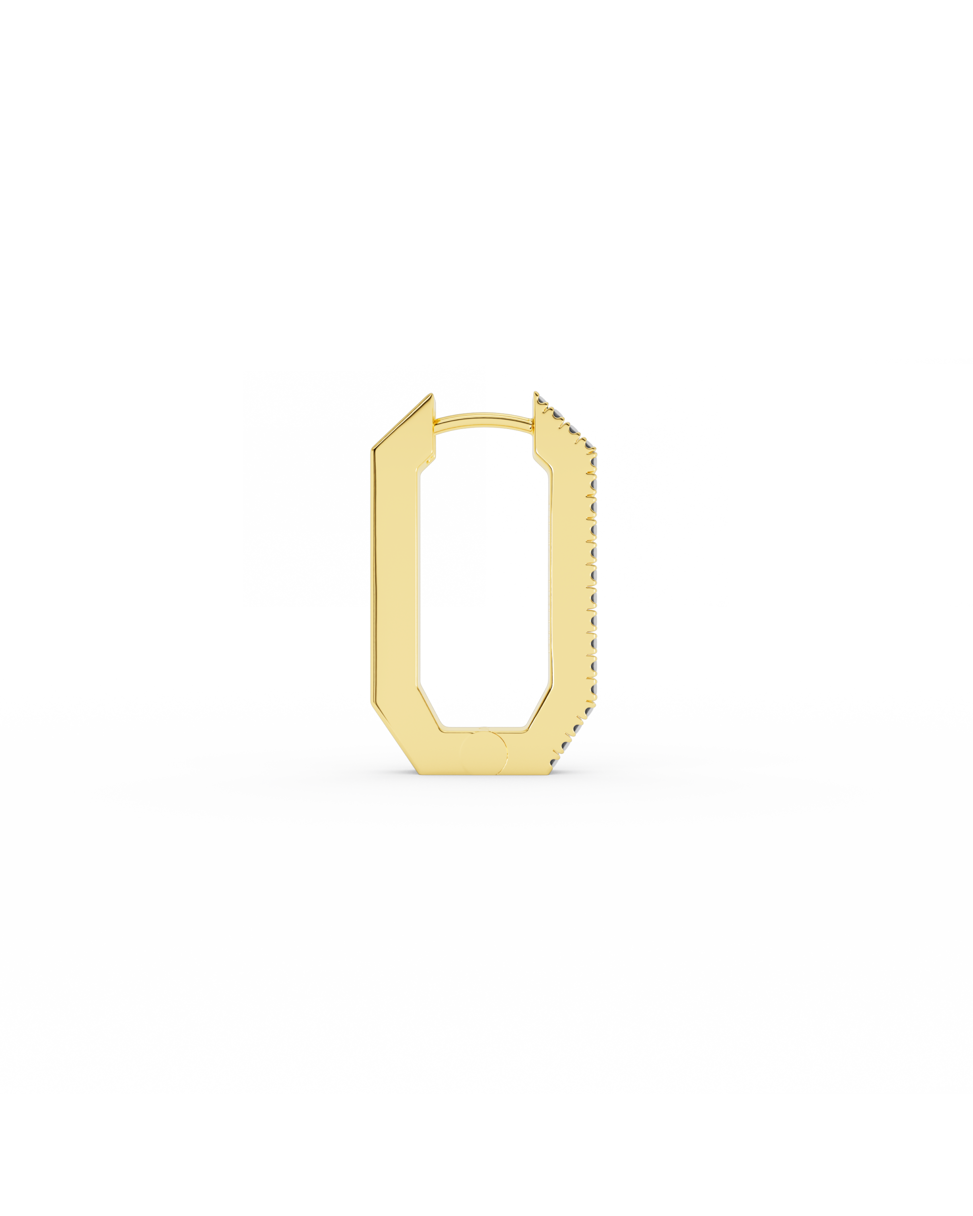 OCTA SHORT DIAMOND EARRING