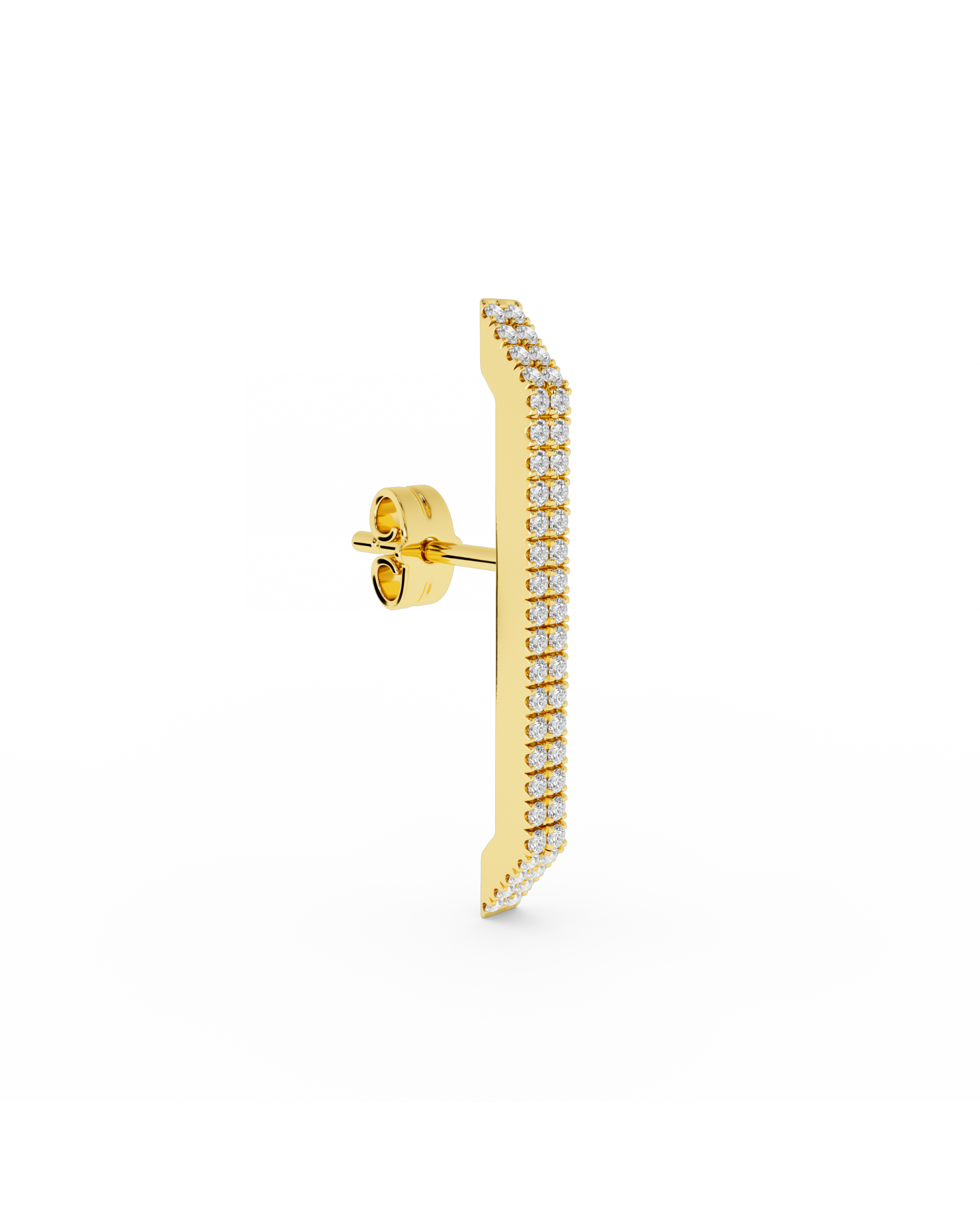 ODETTE LUNETTES X BA OCTA DIAMOND EARSTUD