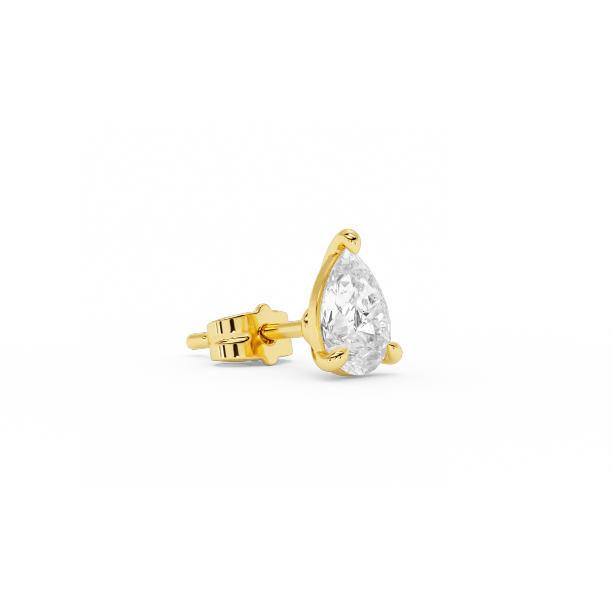 PEAR DIAMOND EARSTUD