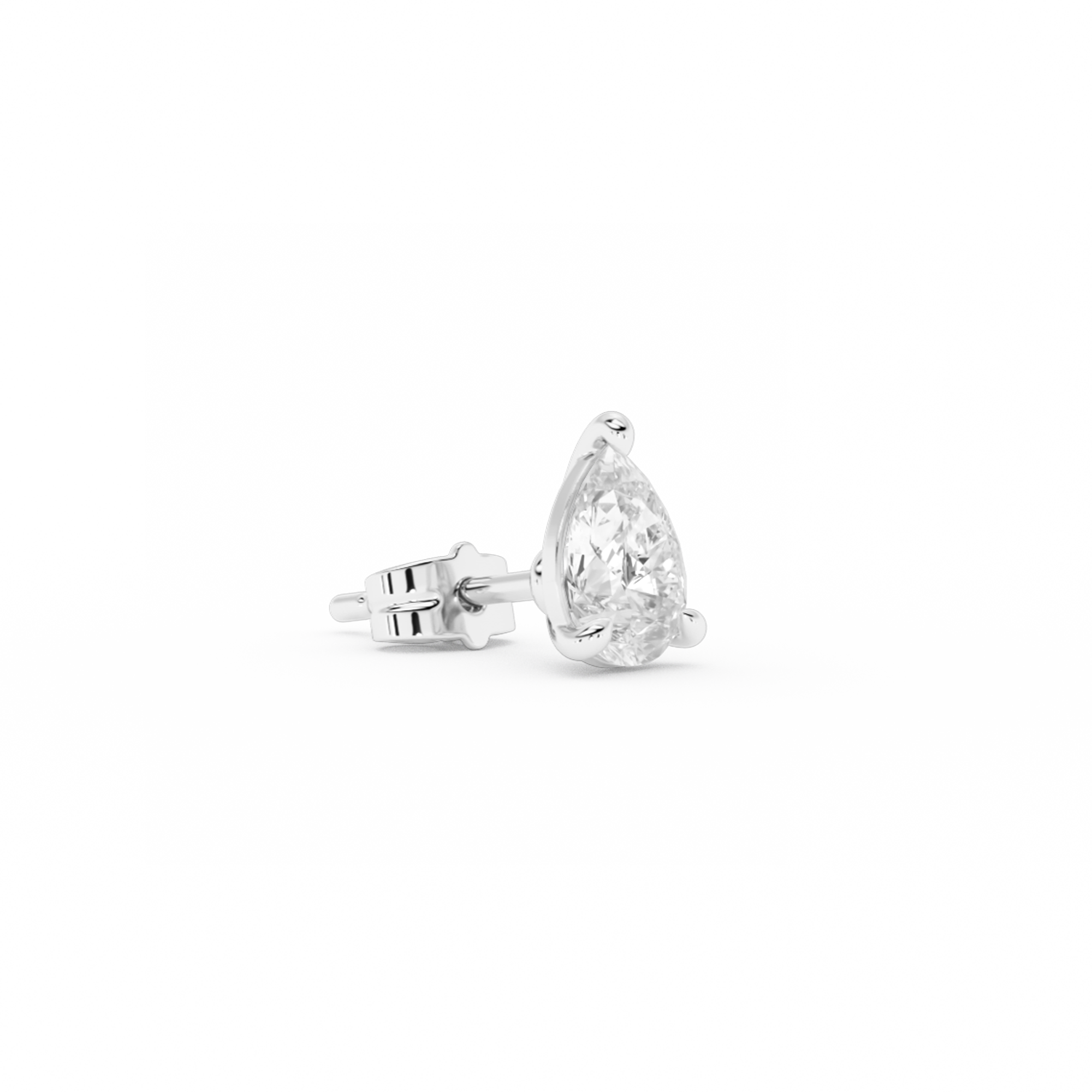 PEAR DIAMOND EARSTUD