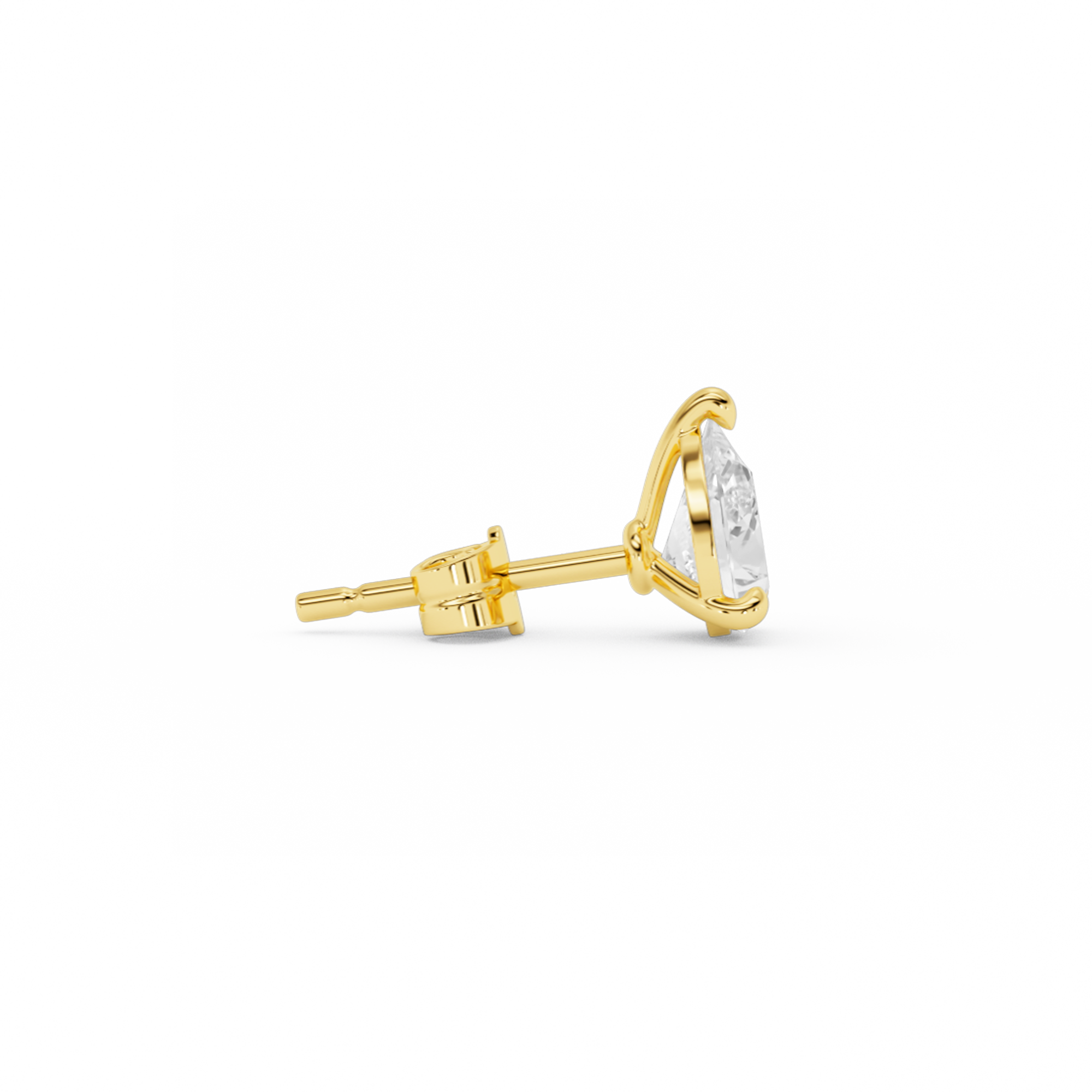 PEAR DIAMOND EARSTUD