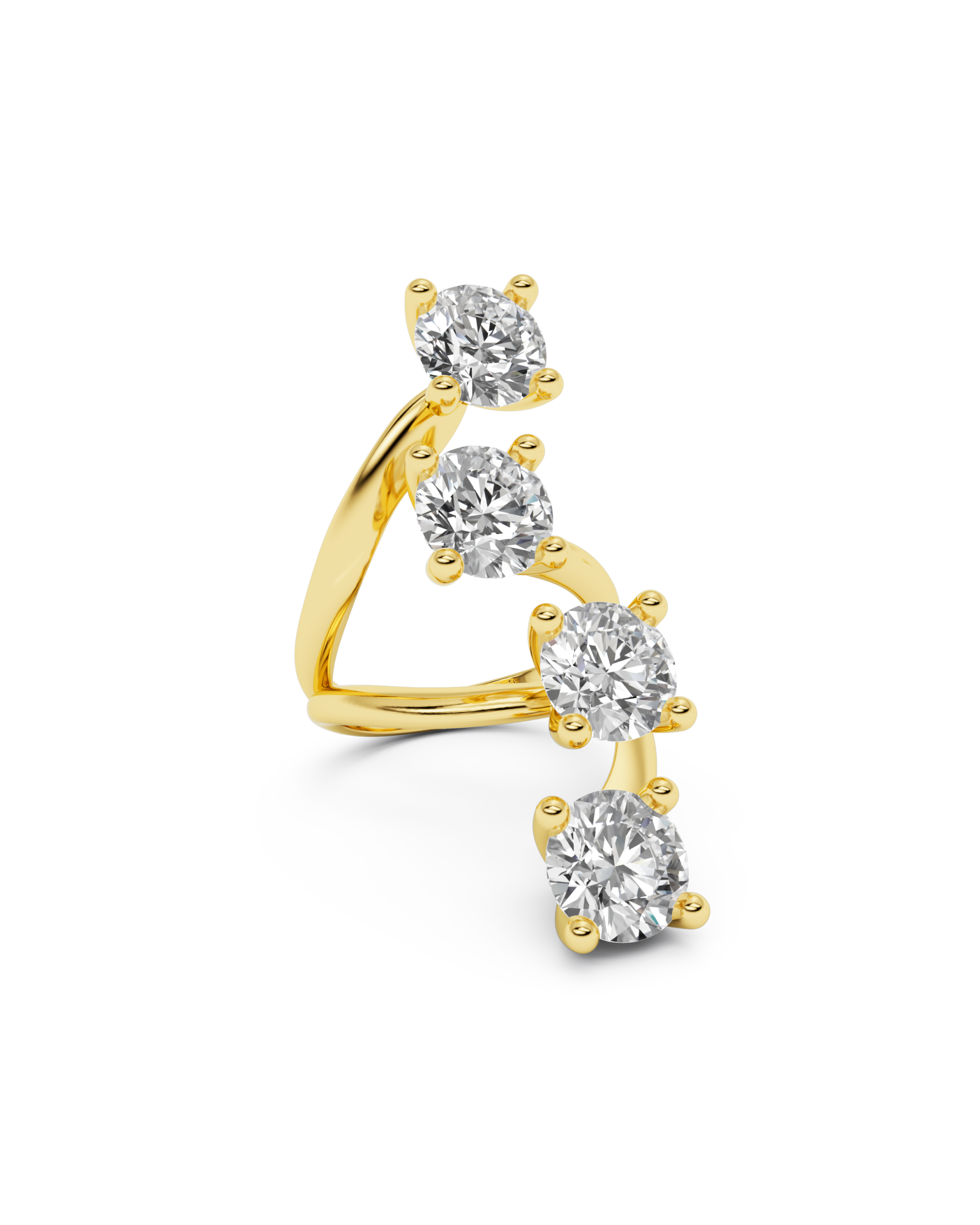 QUATRO DIAMOND RING