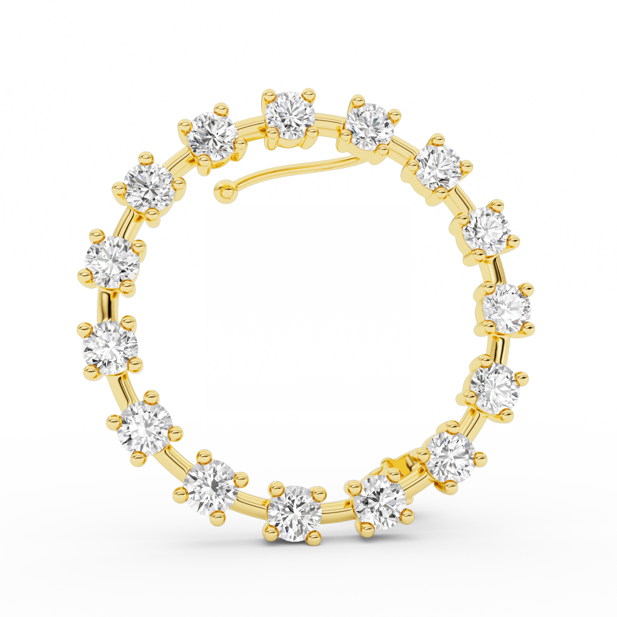 RAY DIAMOND EARSTUD