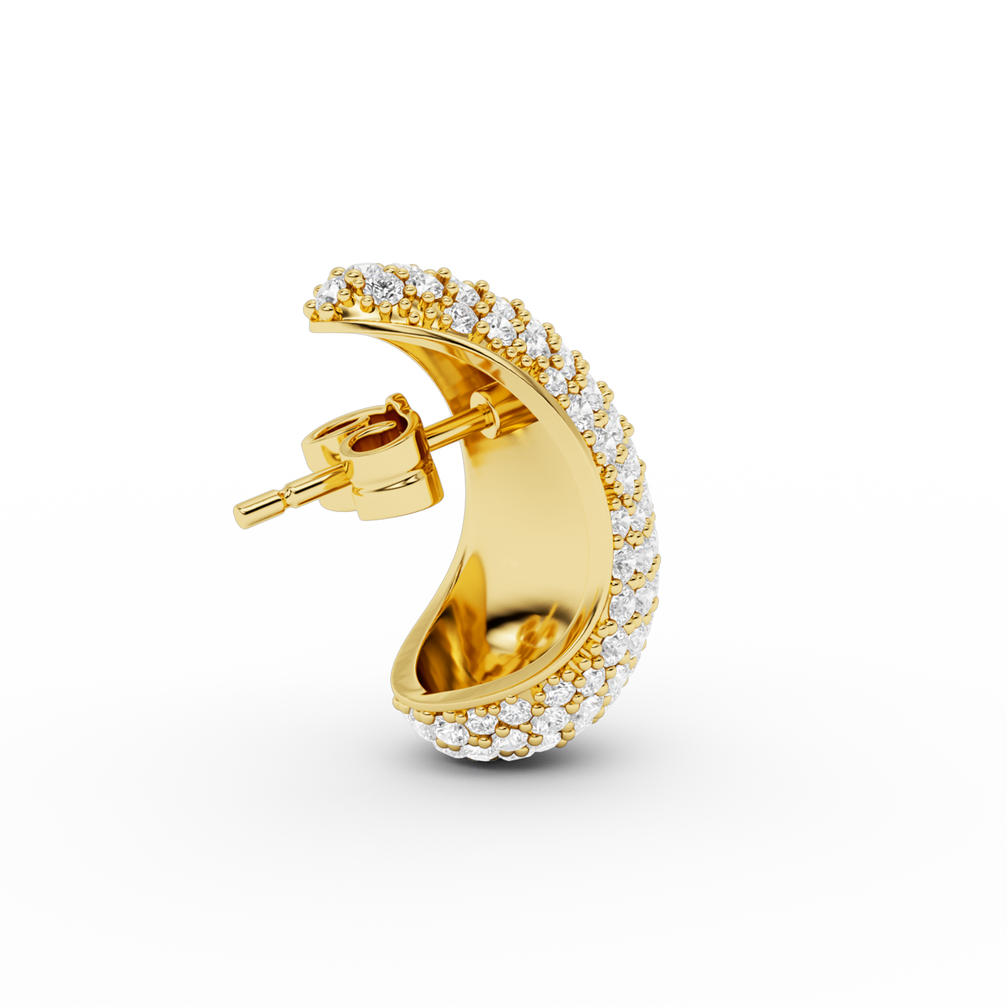 SMALL BULB DIAMOND EARSTUD