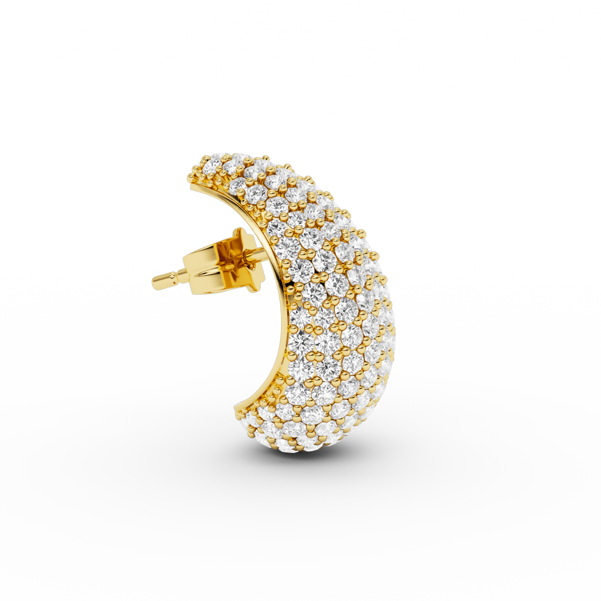 SMALL BULB DIAMOND EARSTUD