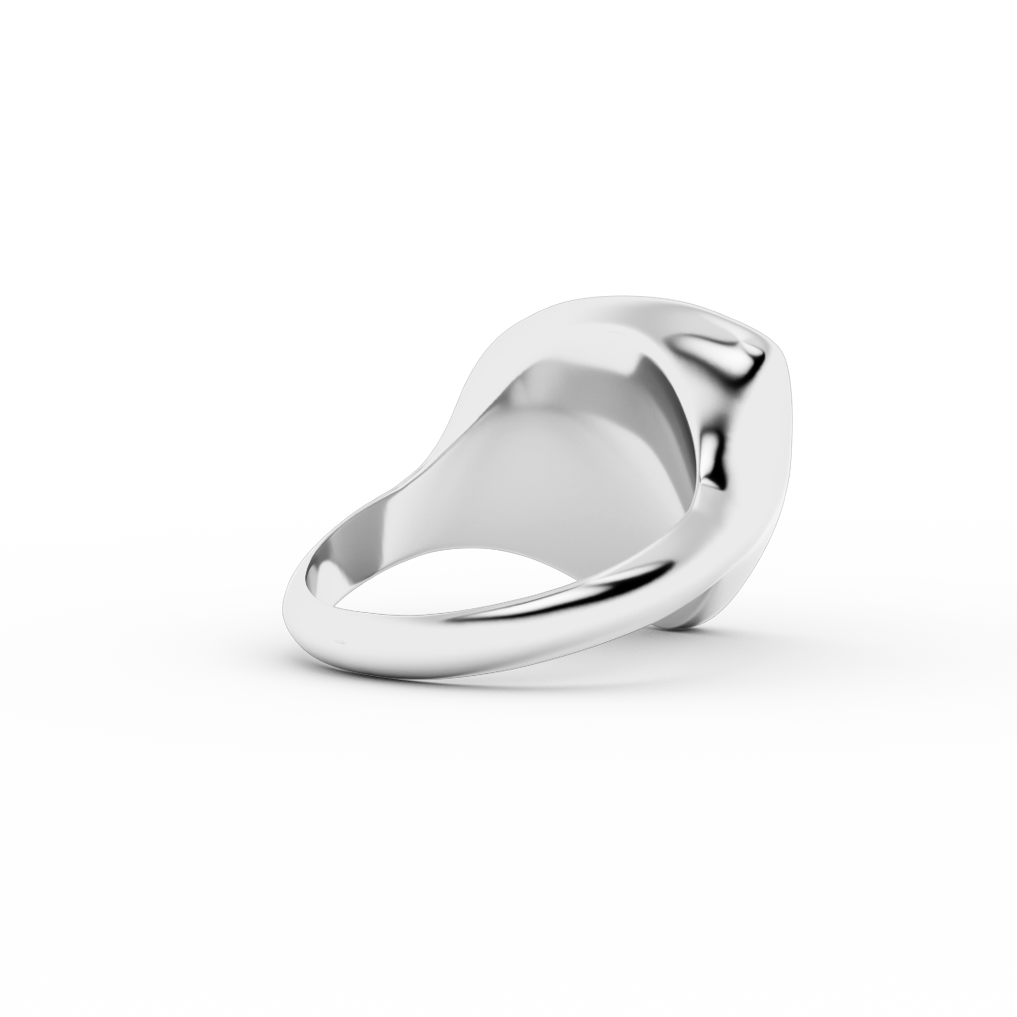 TRIANGLE SIGNET RING