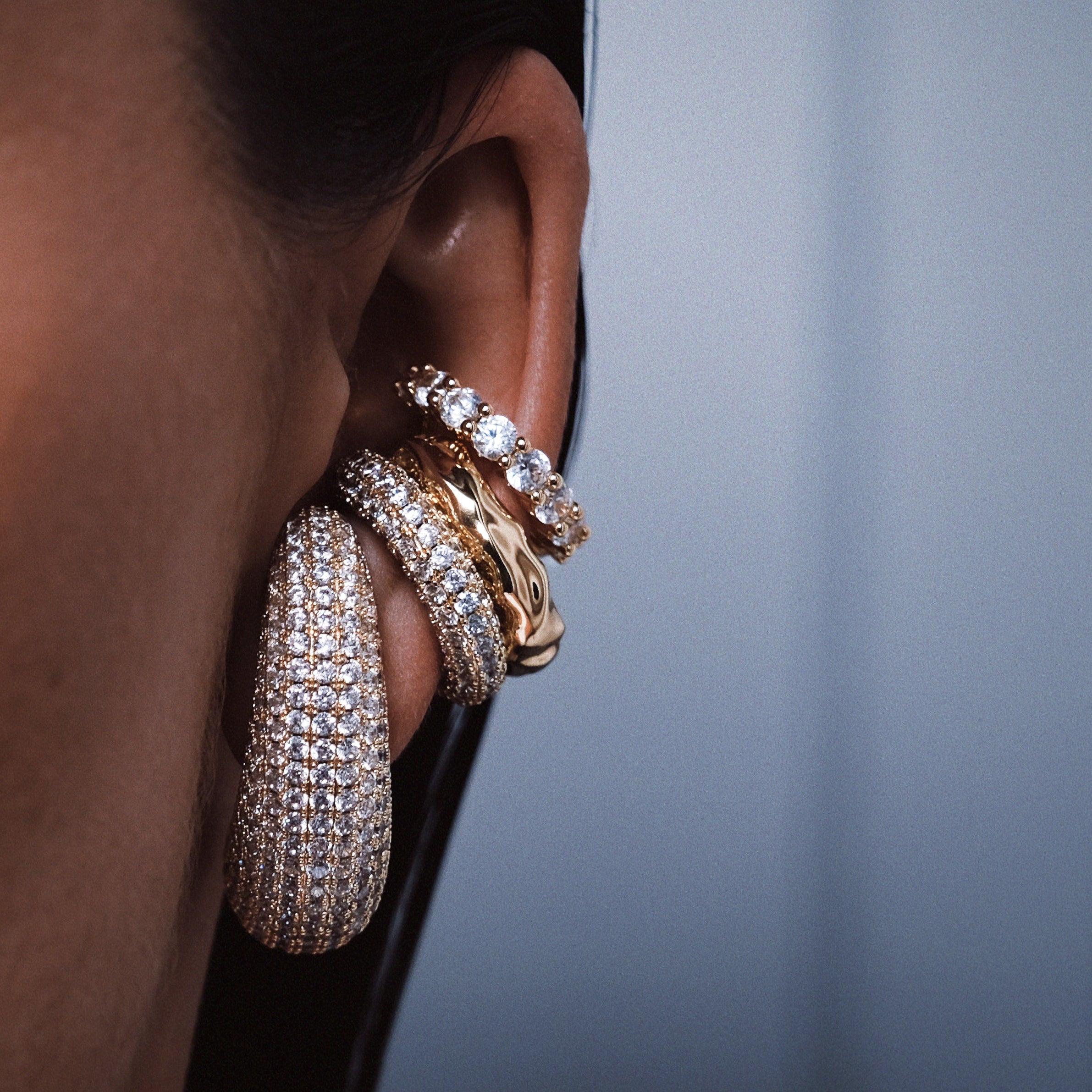 BULB DIAMOND EARSTUD