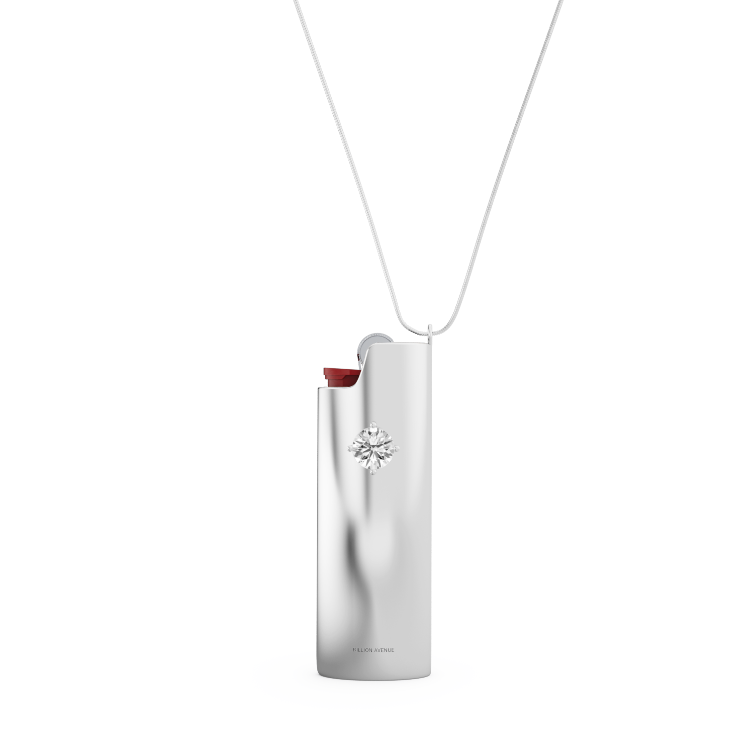 BILLION AVENUE X WECANDANCE - THE DIAMOND LIGHTER CASE NECKLACE