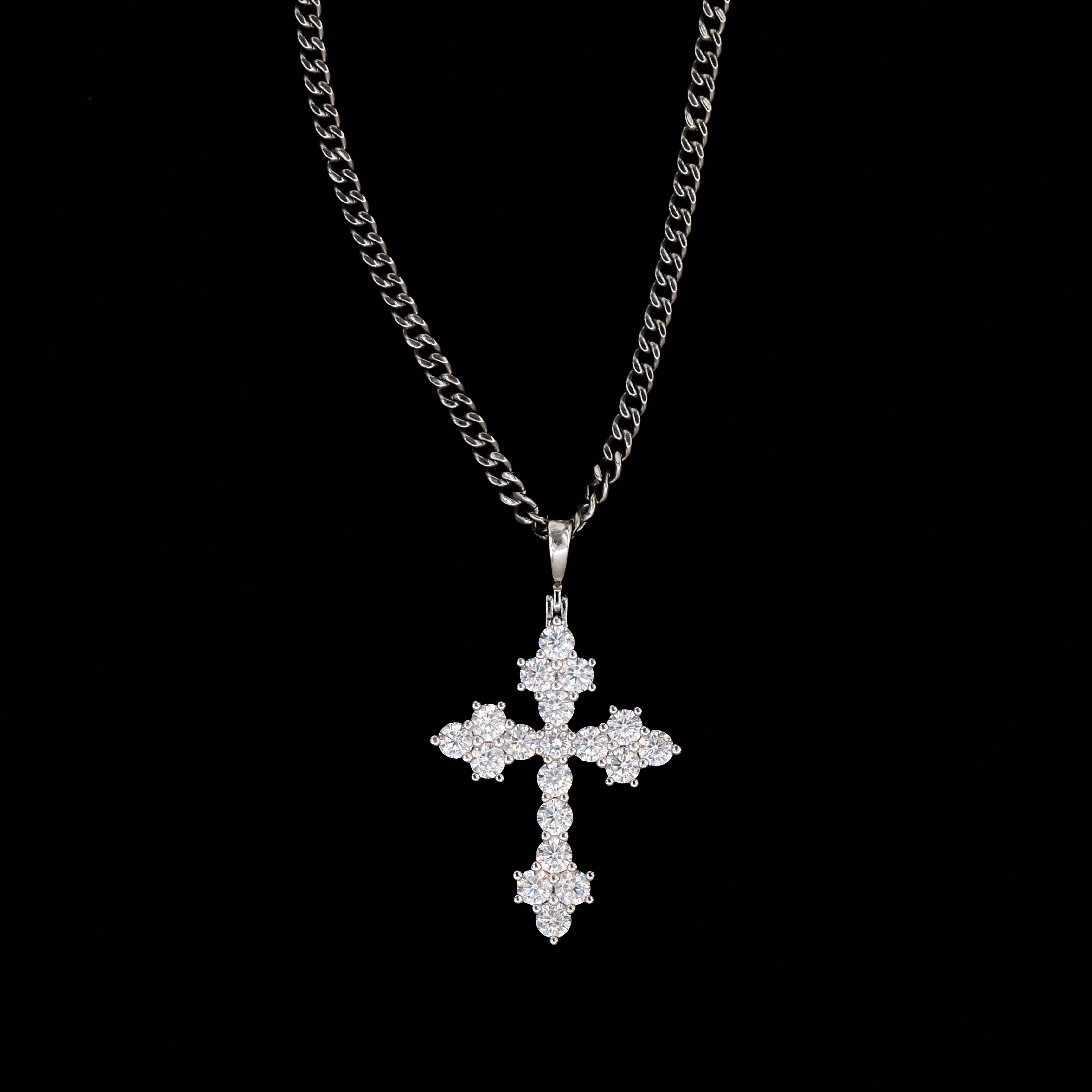 AVA CROSS NECKLACE