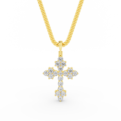 AVA CROSS NECKLACE