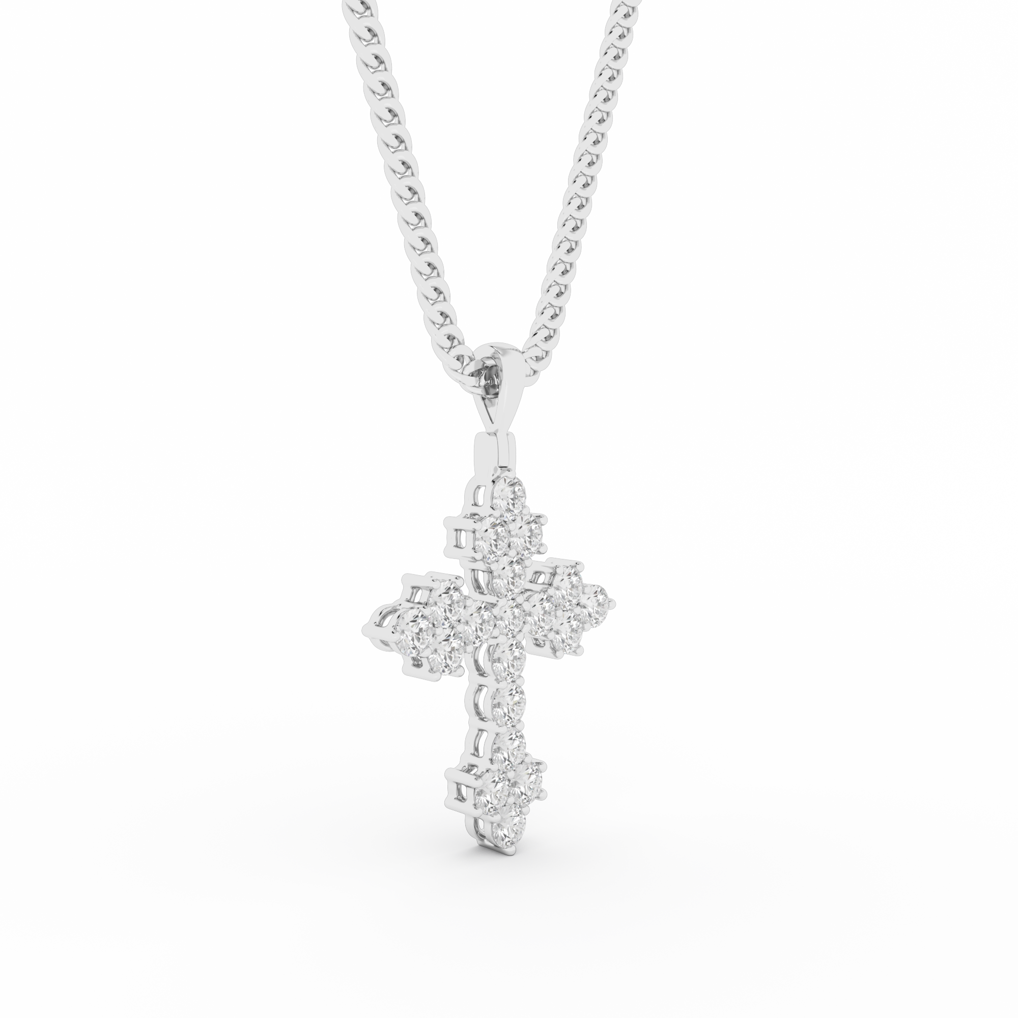 AVA CROSS NECKLACE