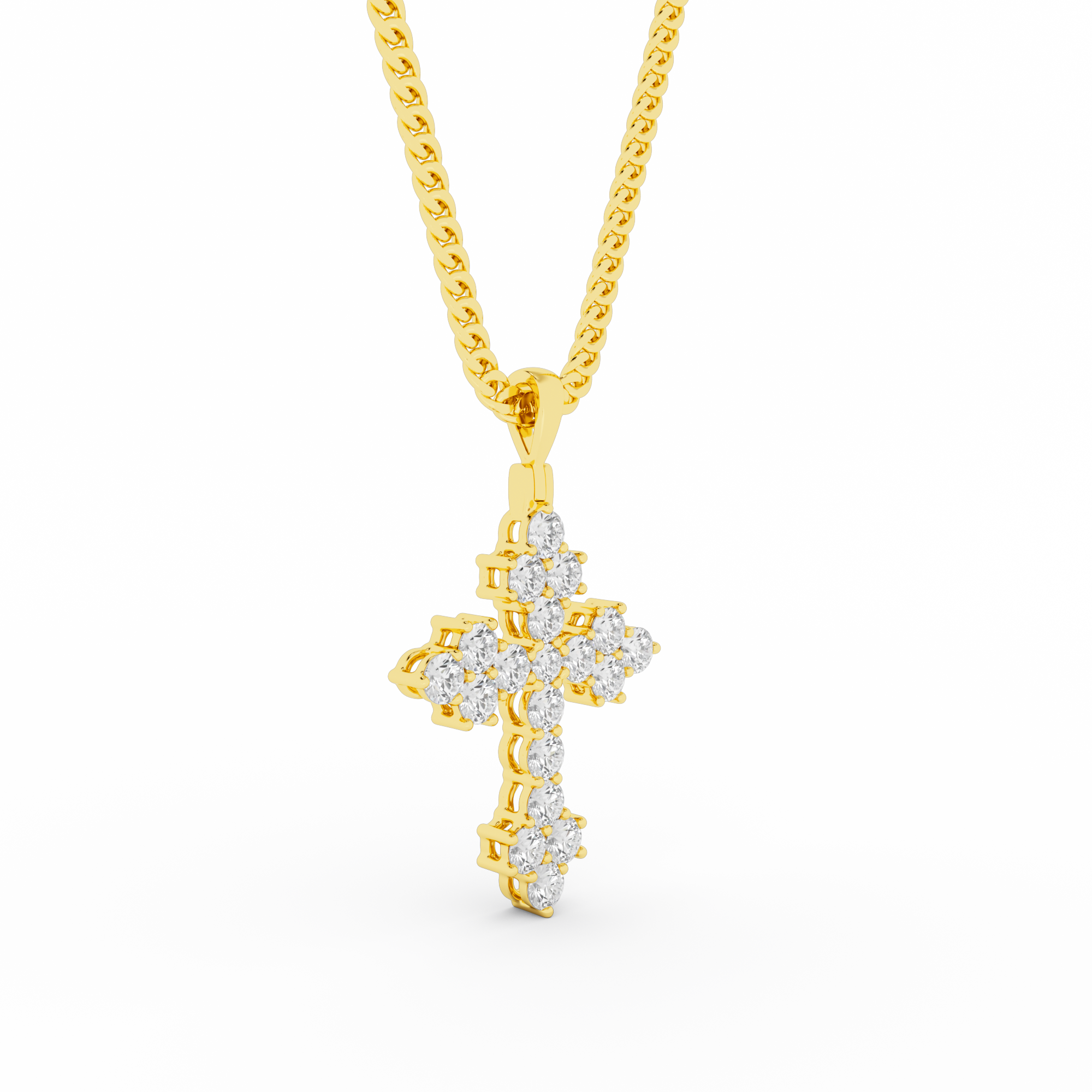 AVA CROSS NECKLACE