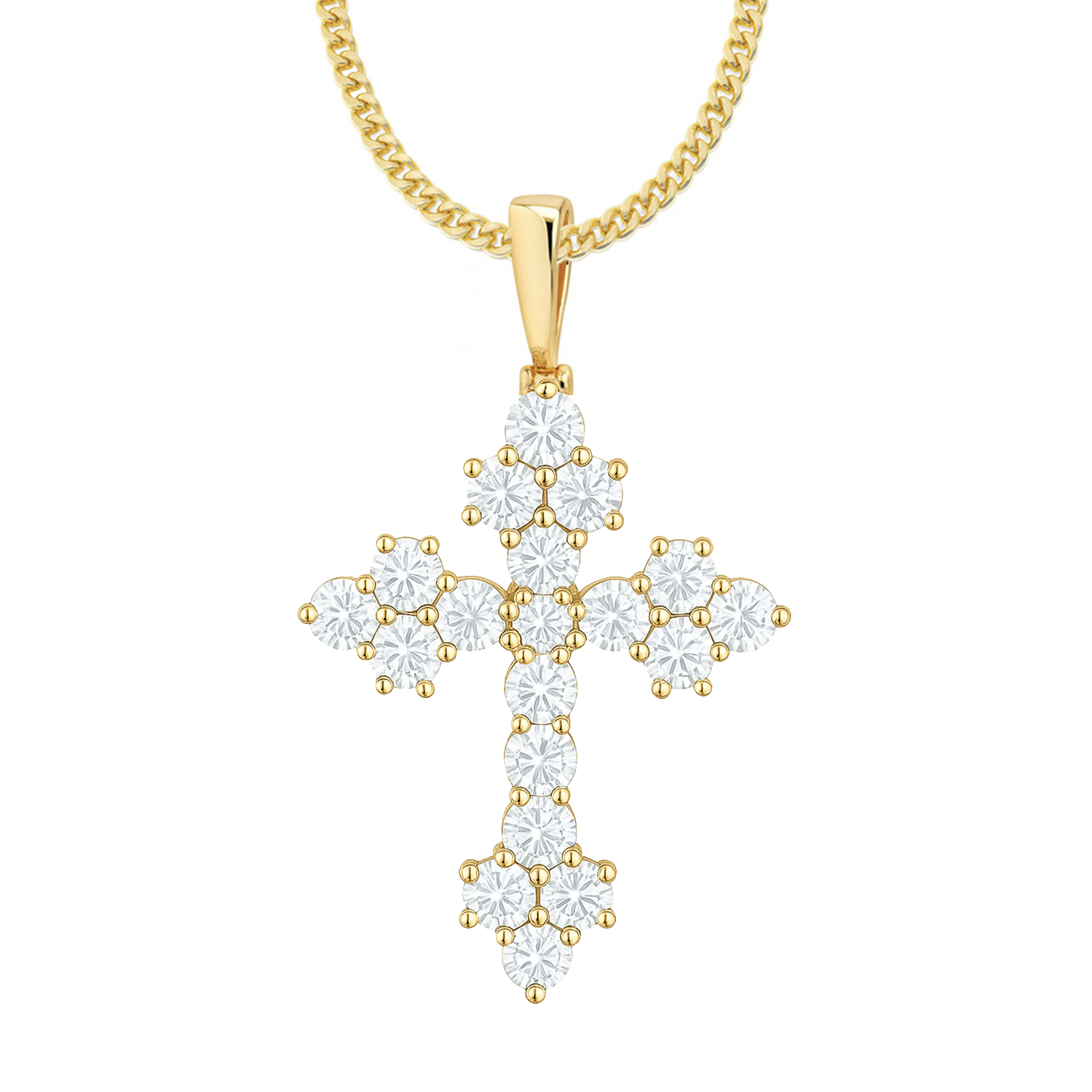 AVA CROSS NECKLACE