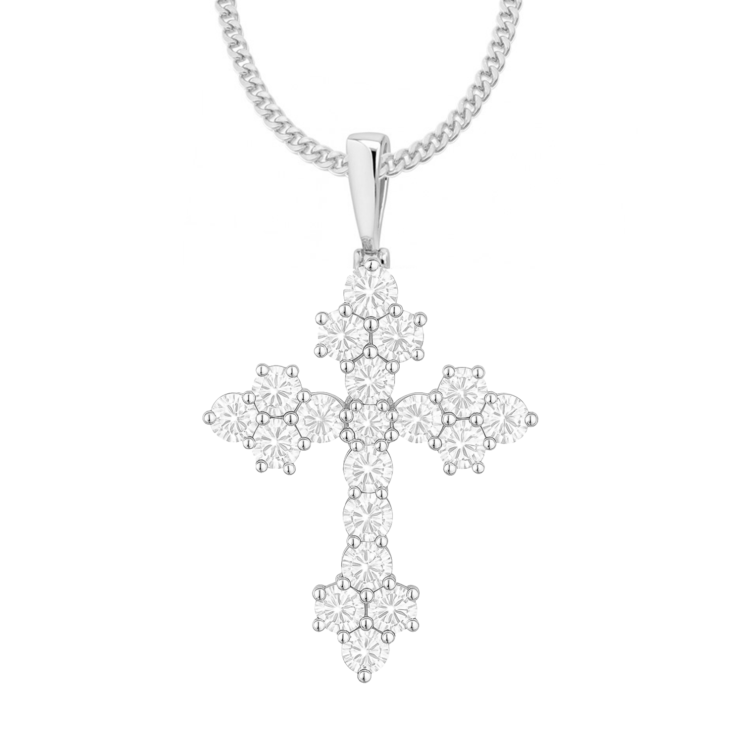 AVA CROSS NECKLACE