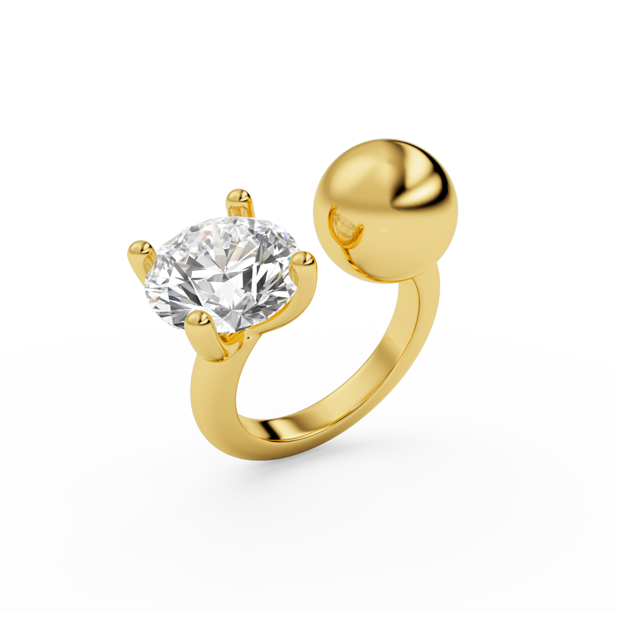 Billion Avenue Ball Diamond Ring