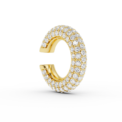 CHUNKY KOS DIAMOND EARCUFF