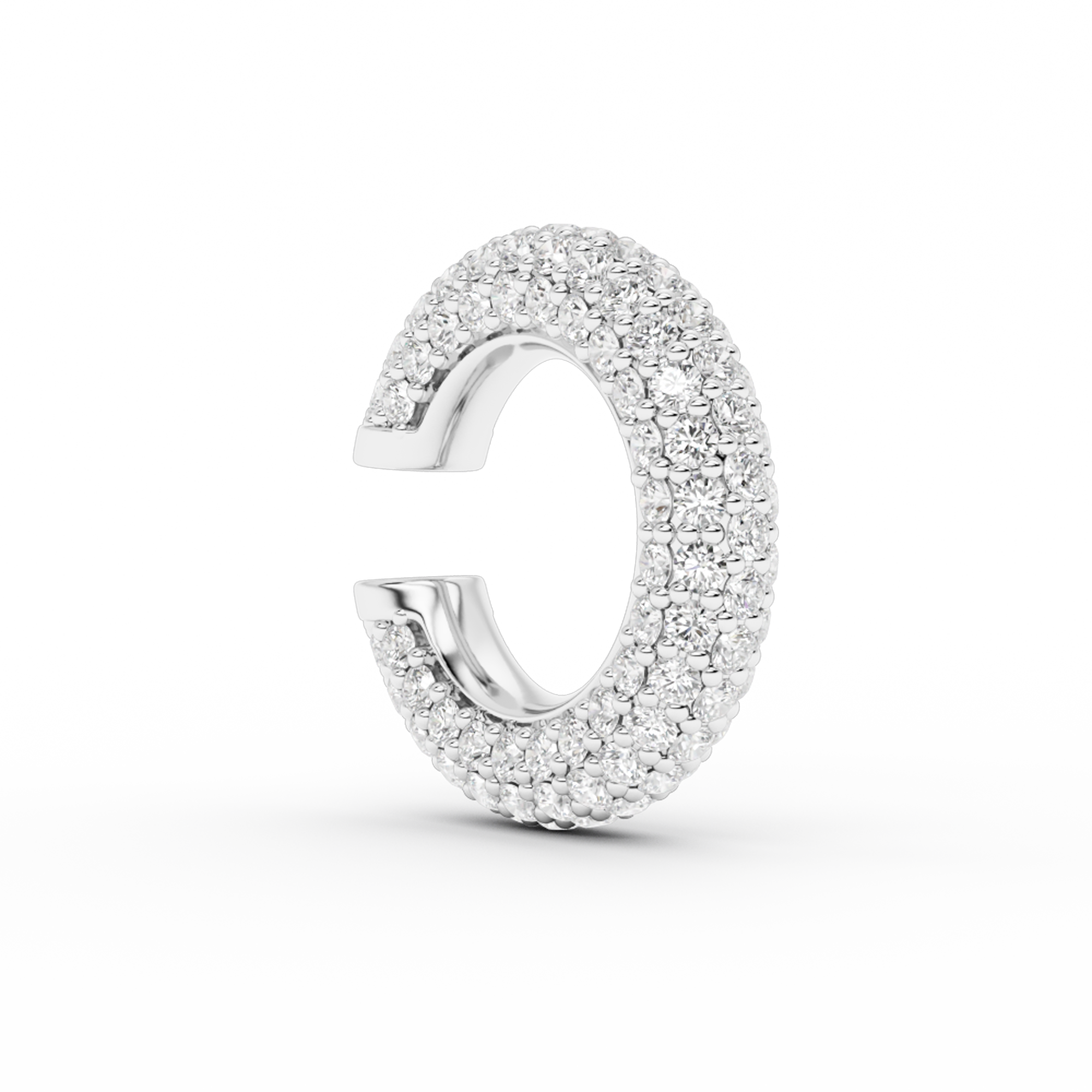 CHUNKY KOS DIAMOND EARCUFF