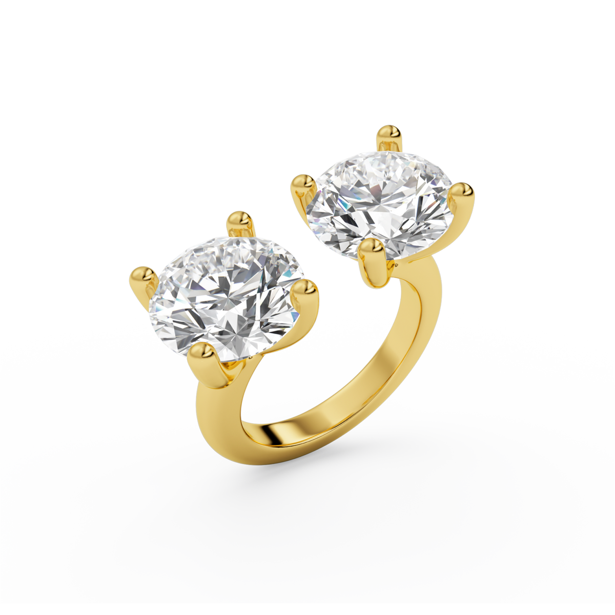Dubble Dia Rings Billion Avenue Double Diamond Ring