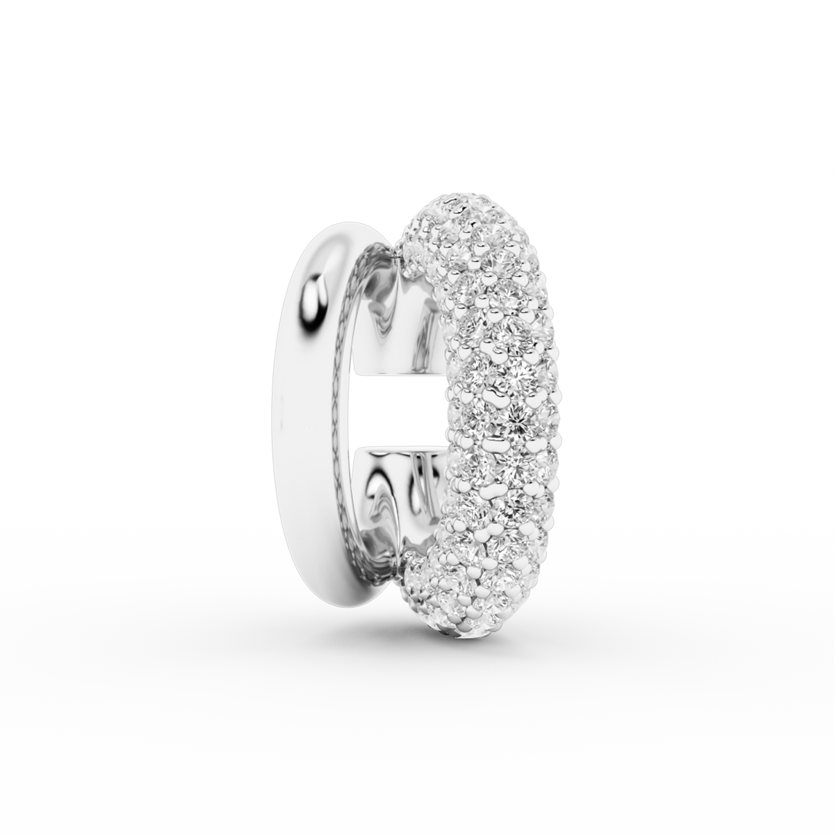 DOUBLE KOS DIAMOND EARCUFF