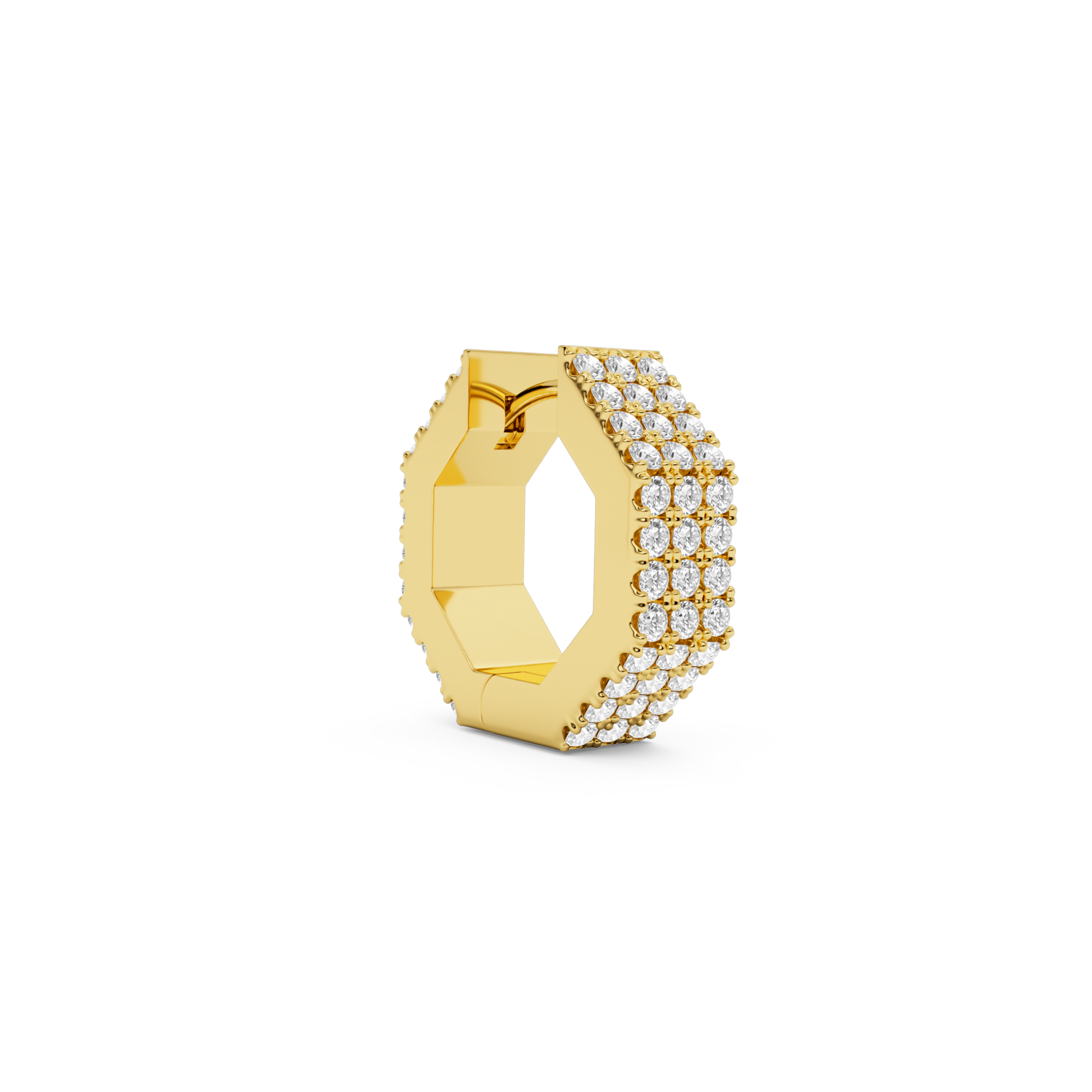 EDGE SMALL DIAMOND EARRING