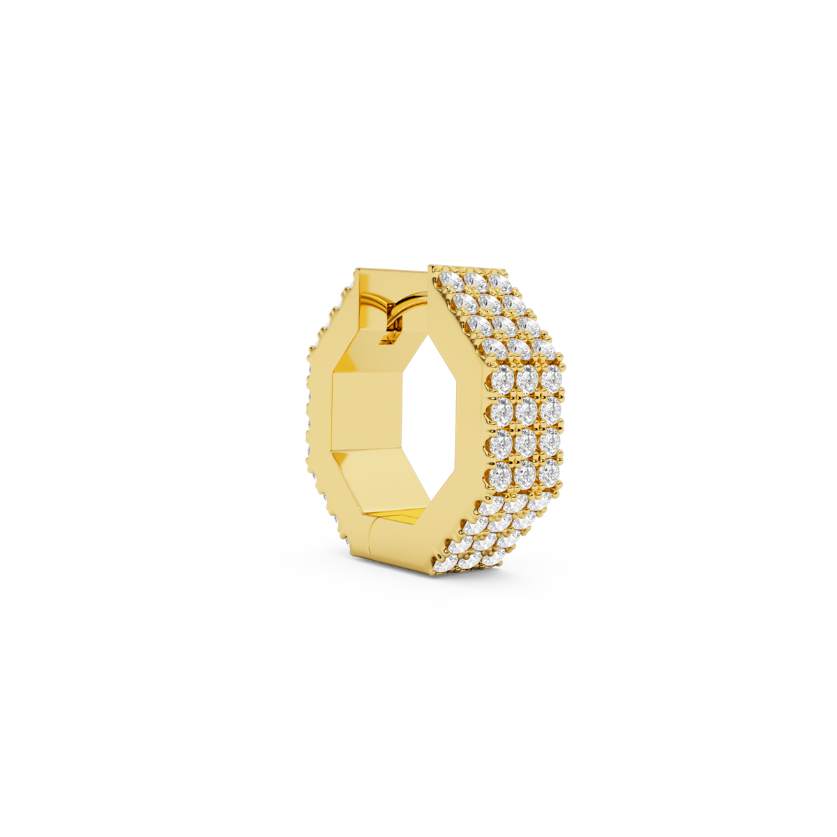 EDGE SMALL DIAMOND EARRING