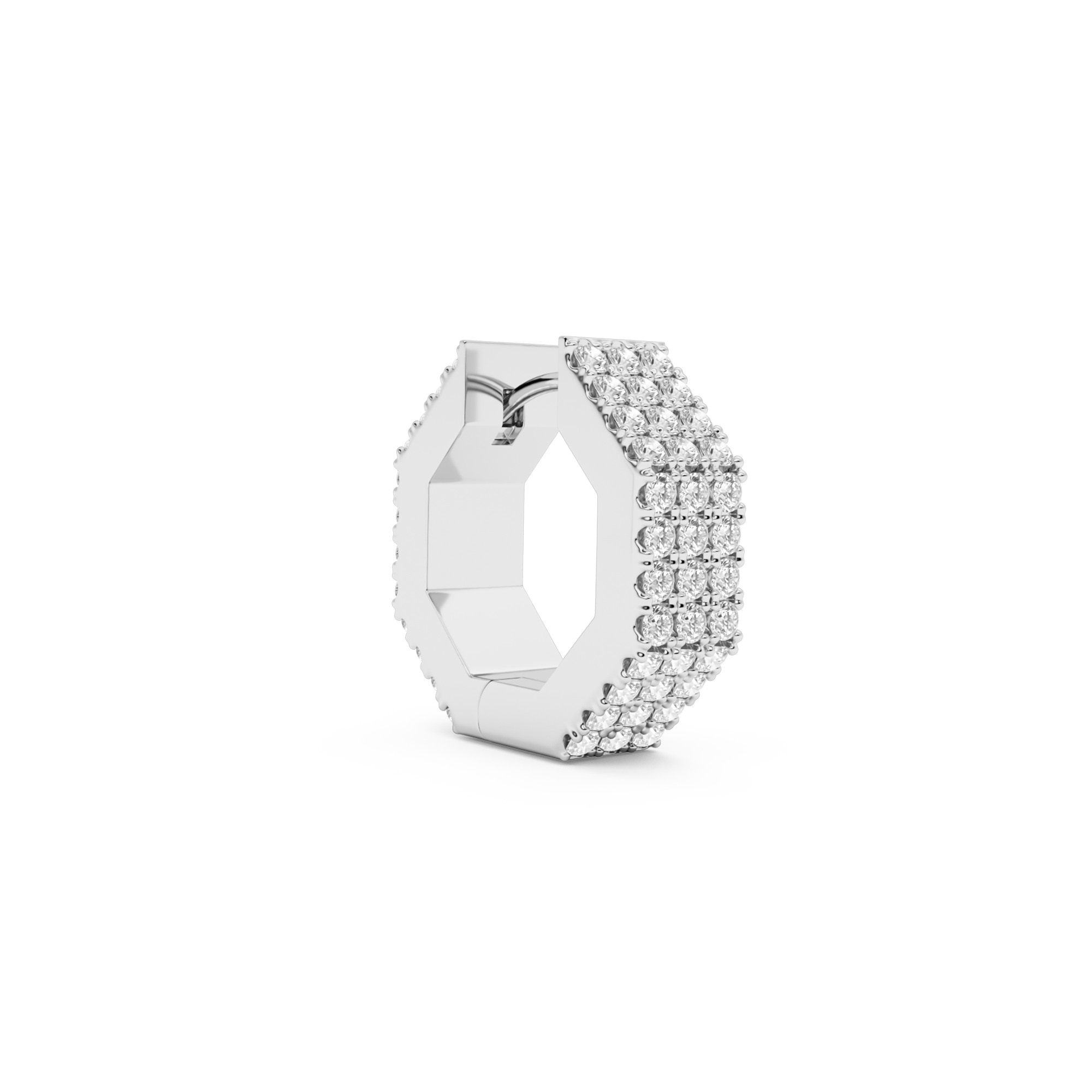 EDGE SMALL DIAMOND EARRING
