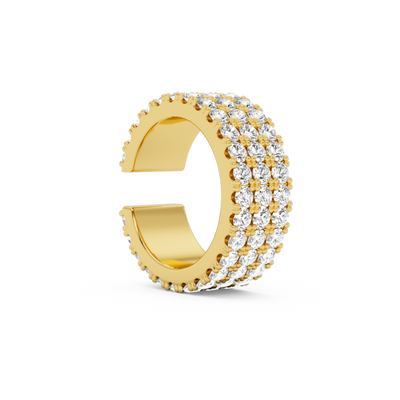 FLAT DIAMOND EARCUFF