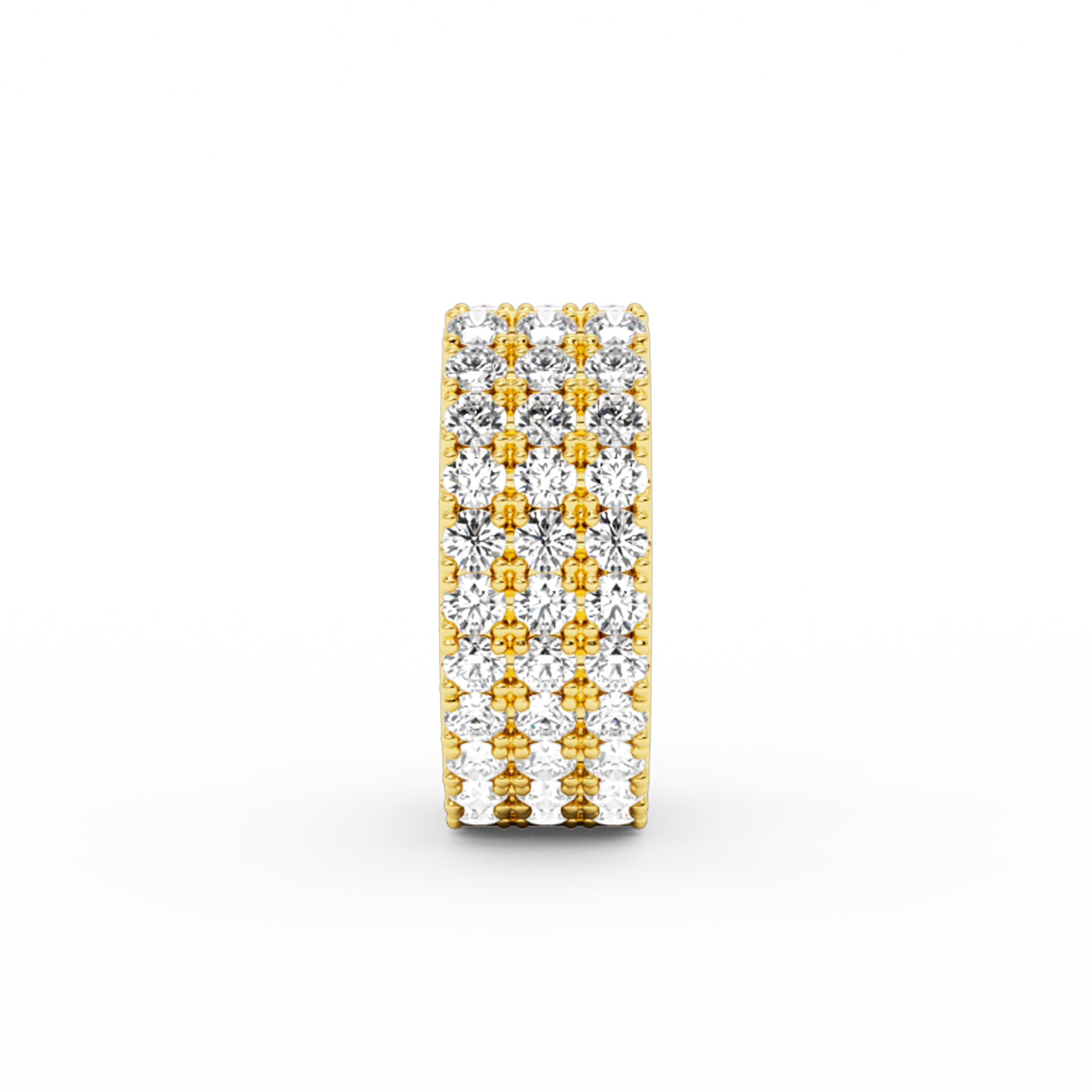 FLAT DIAMOND EARRING